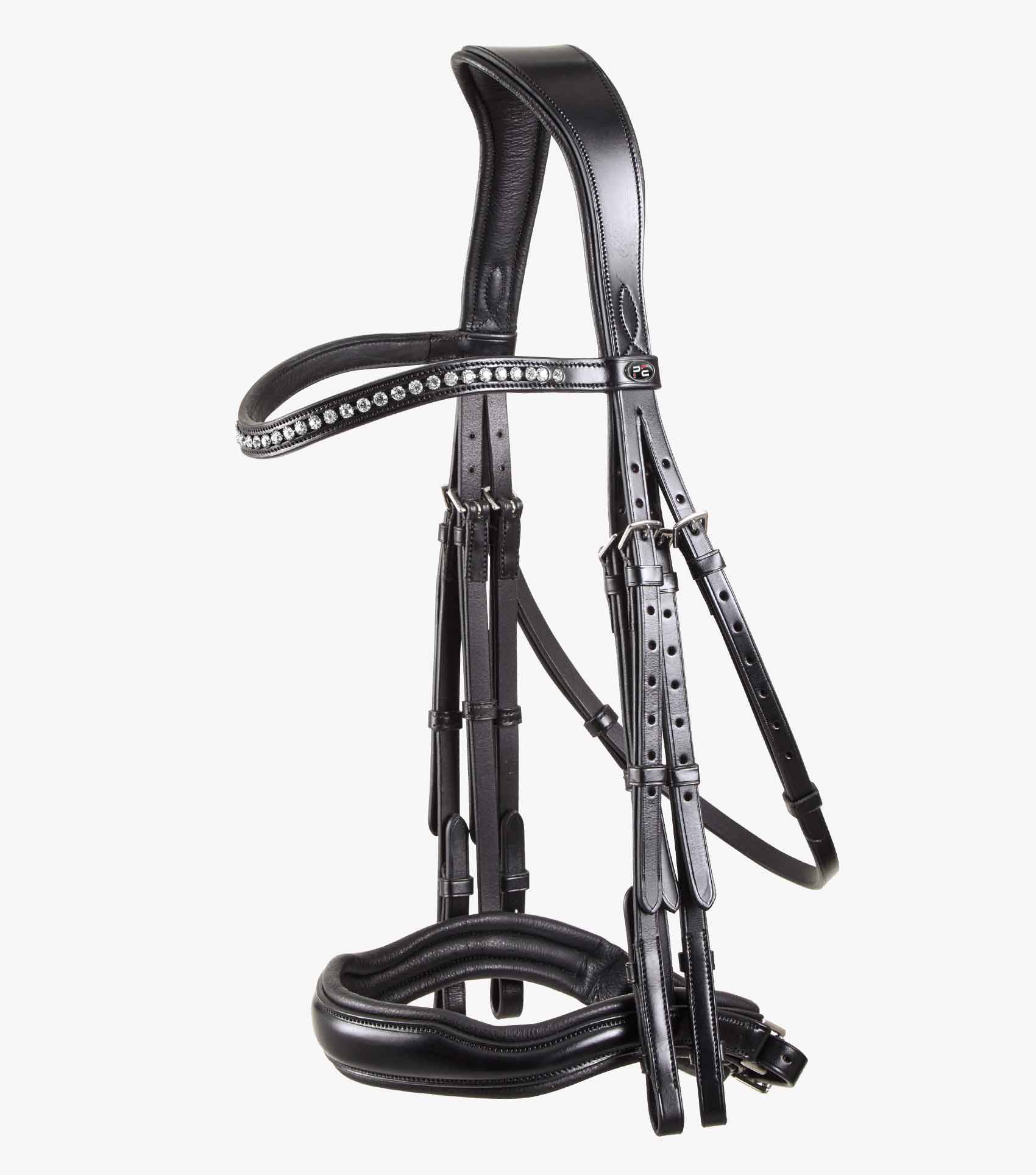 Abriano Anatomic Double Bridle Black - Image 4