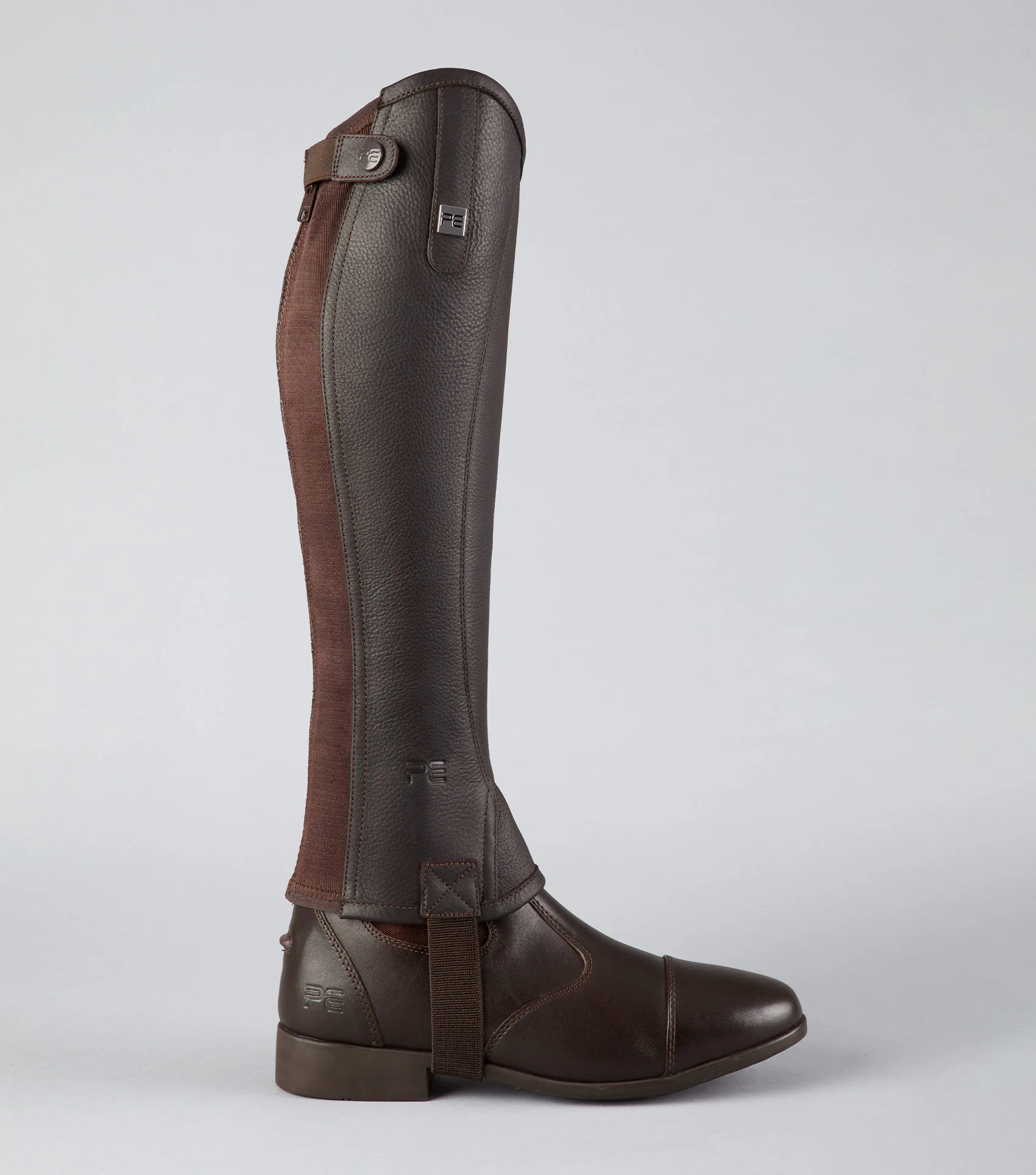 Actio Leather Half Chaps Brown - Image 5
