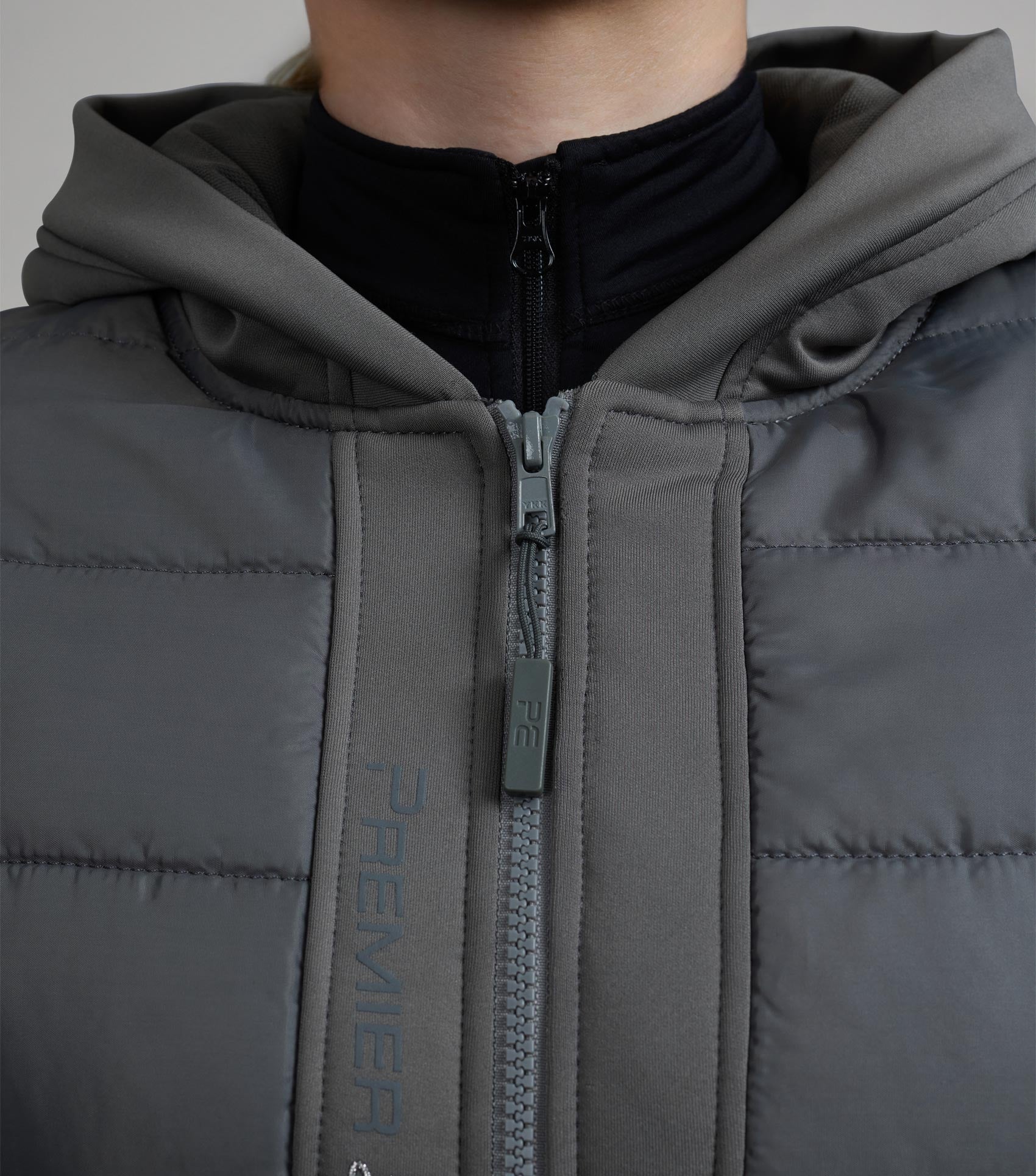 SALE - Agata Ladies Riding Jacket Anthracite - Image 3