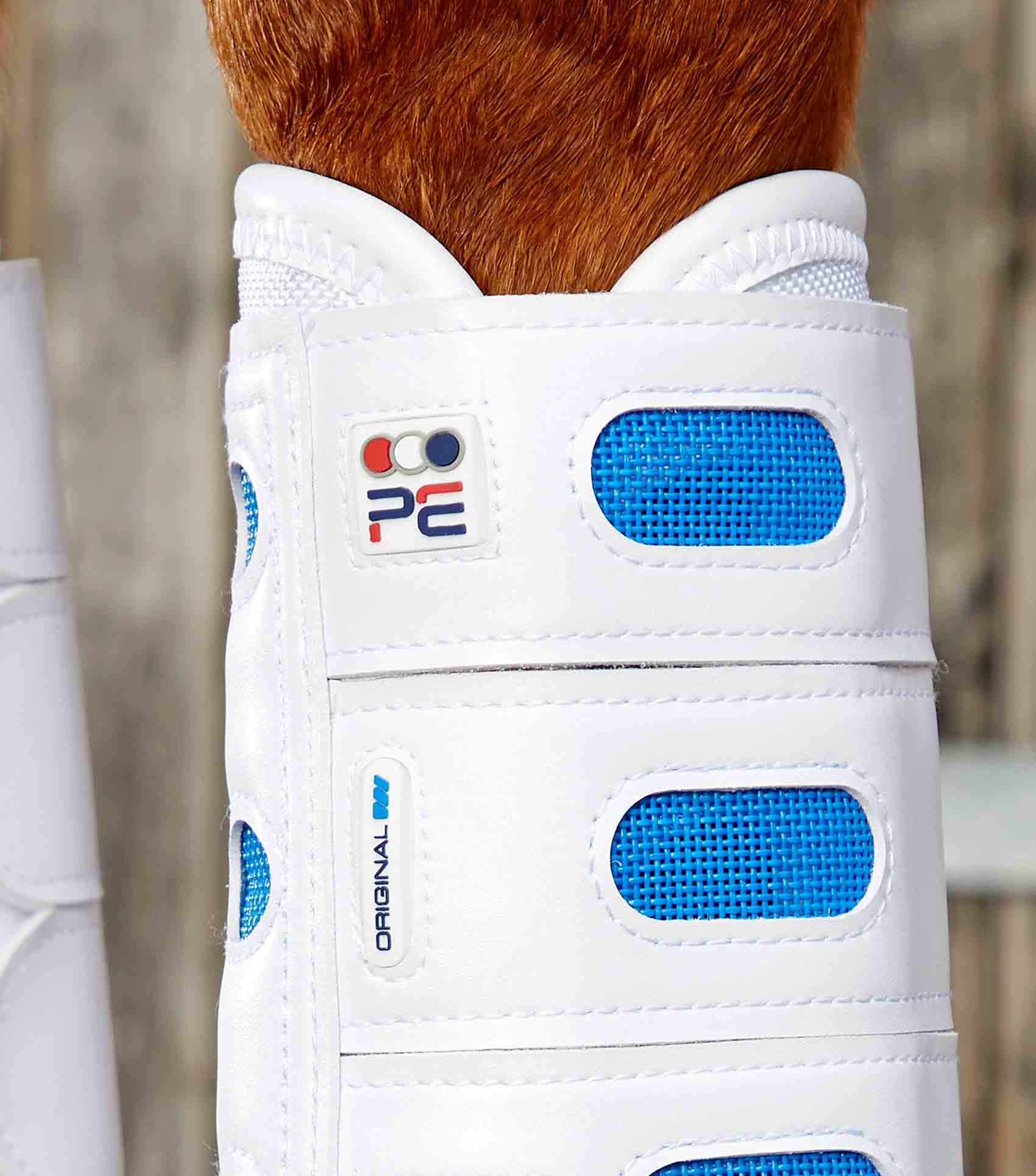 Air Cooled Original Eventing Boots White Hind - Image 3