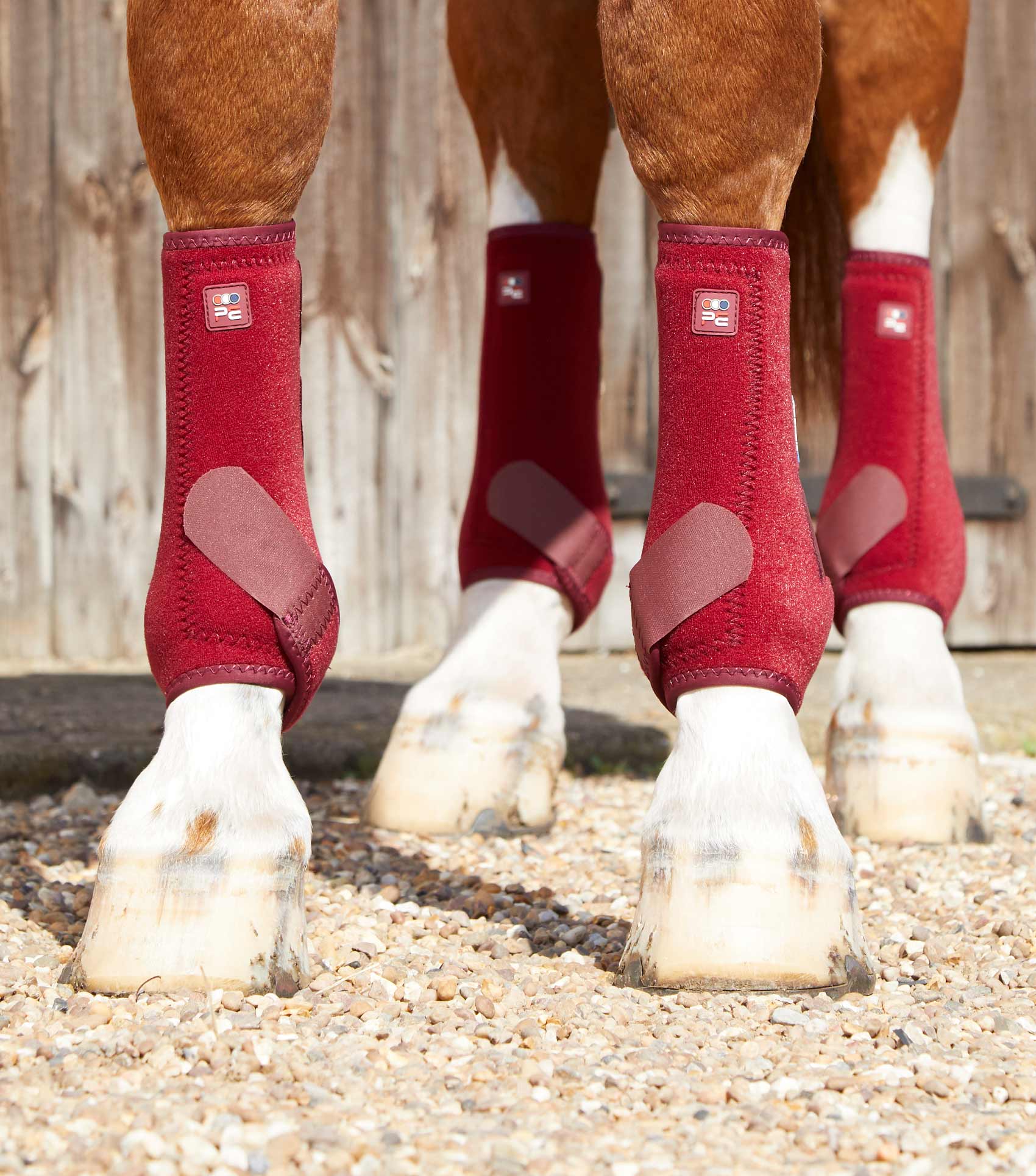 Air-Tech Sports Medicine Boots Burgundy - Image 3