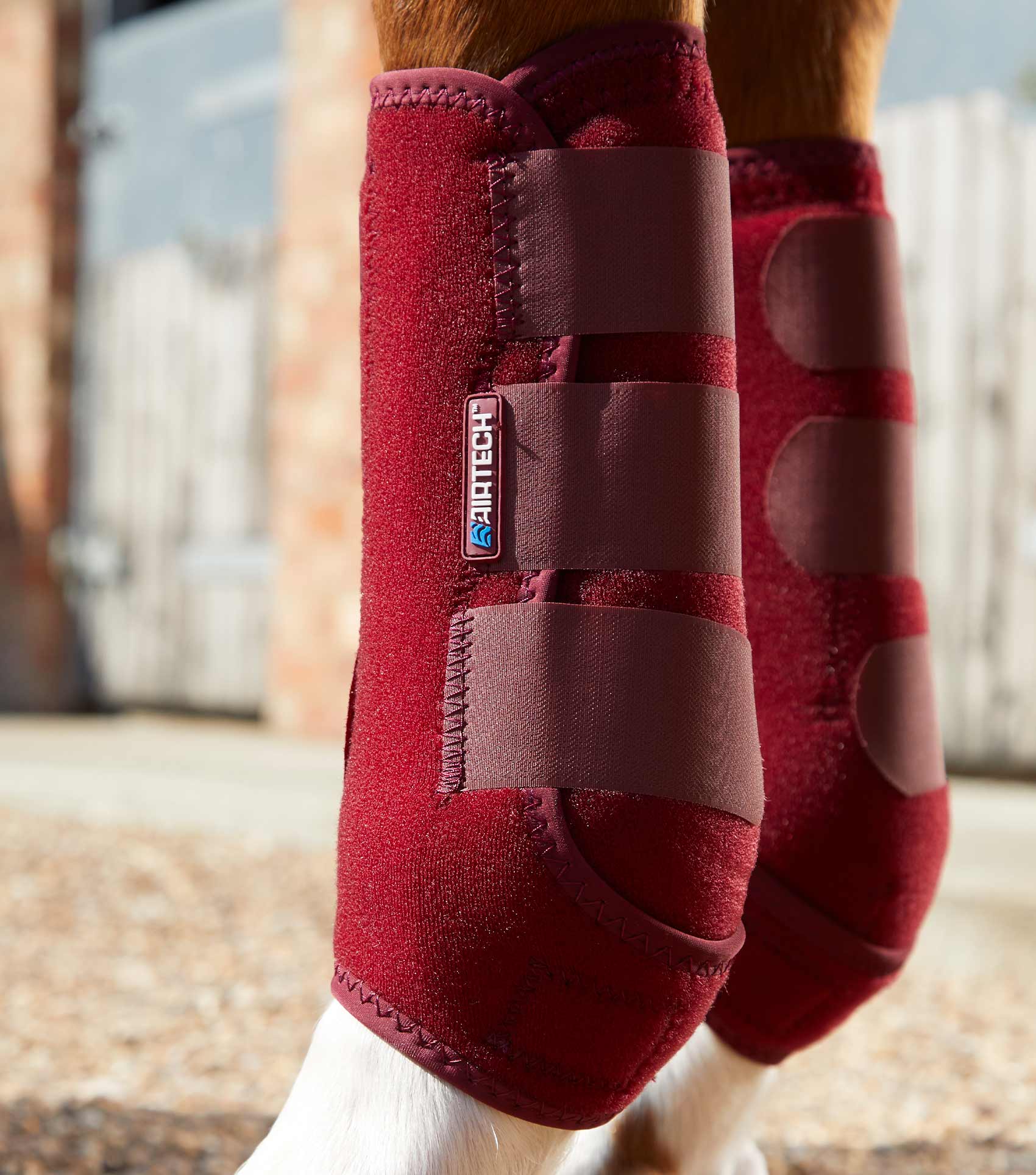 Air-Tech Sports Medicine Boots Burgundy - Image 4