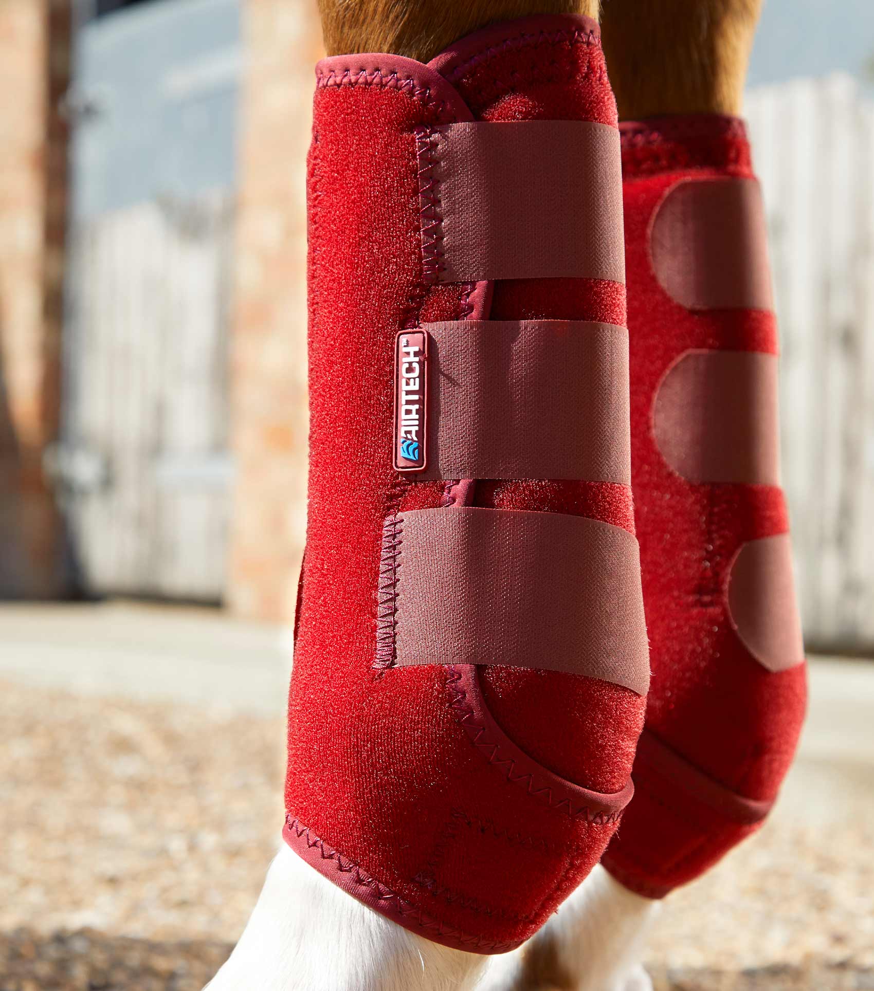 Air-Tech Sports Medicine Boots Red - Image 4