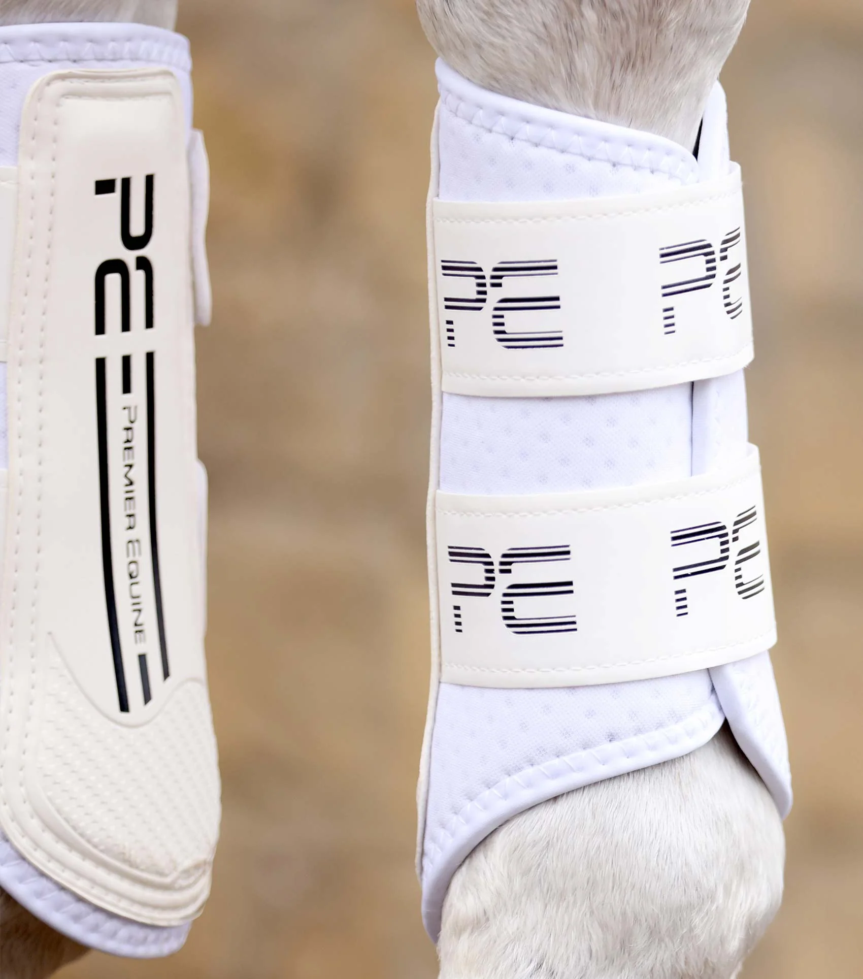 Air Velox Single Locking Brushing Boots White - Image 3
