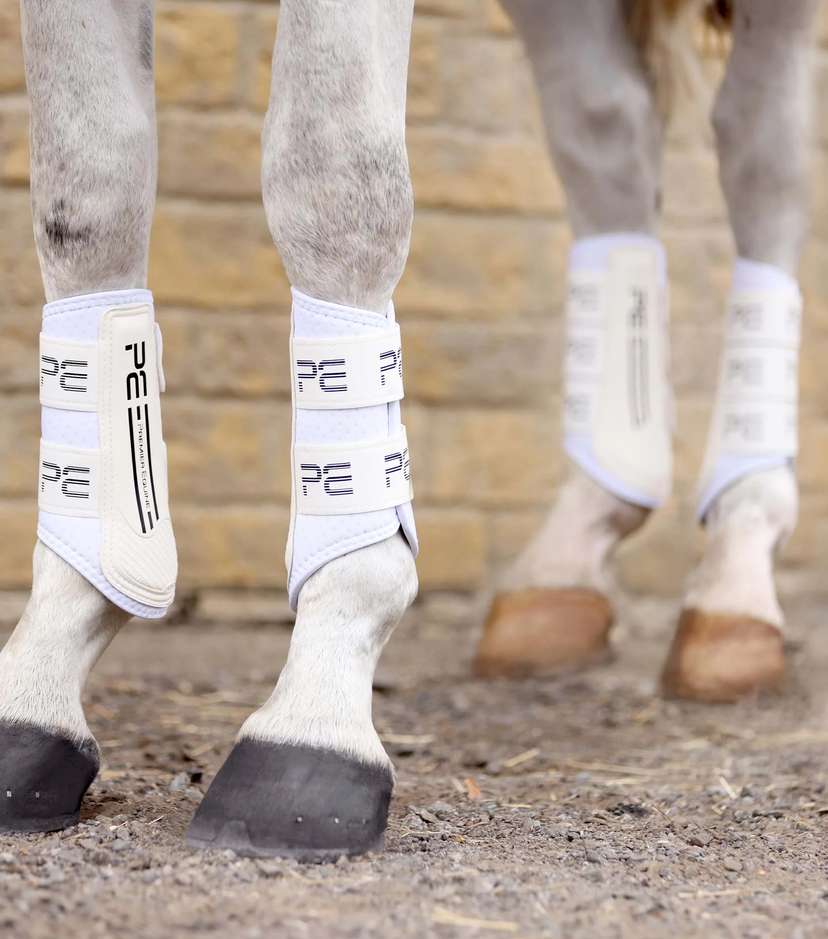 Air Velox Single Locking Brushing Boots White - Image 6