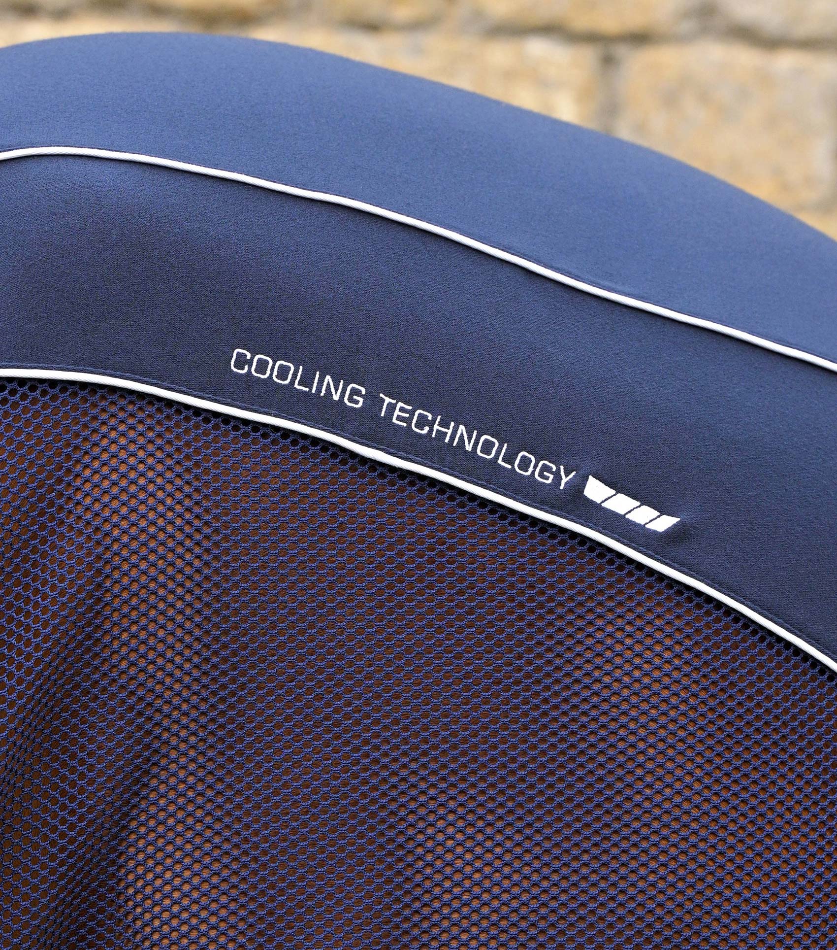 Airtech Mesh Horse Cooler Rug Navy - Image 4