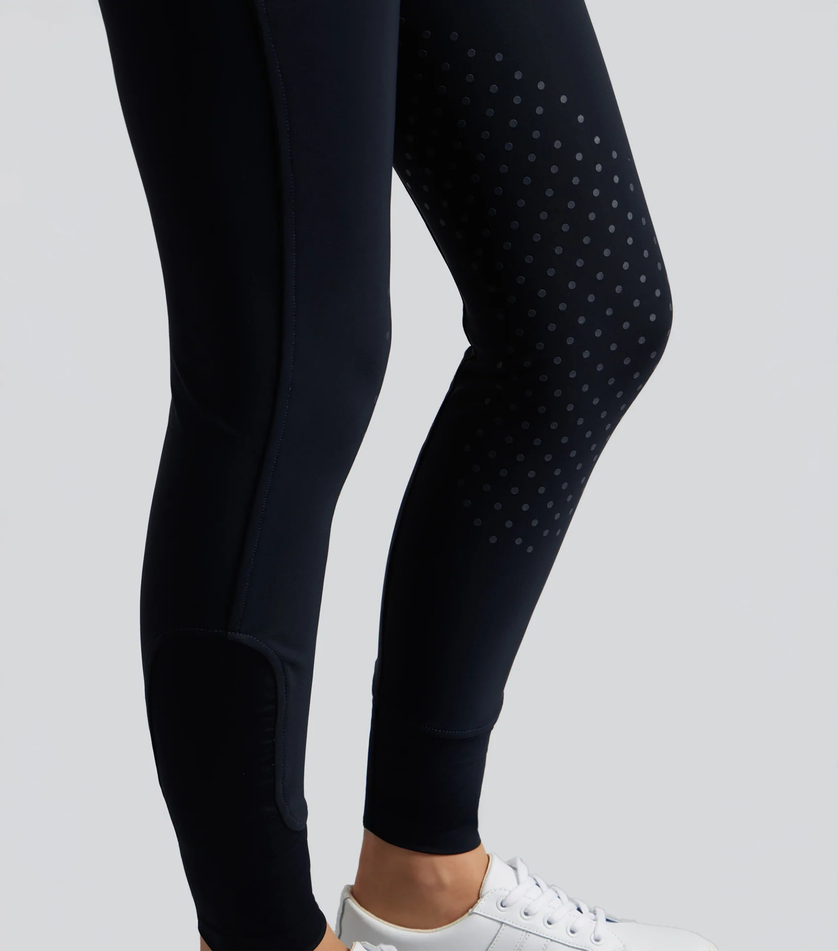SALE - Alani Womens Full Seat Riding Breeches Navy - Image 5