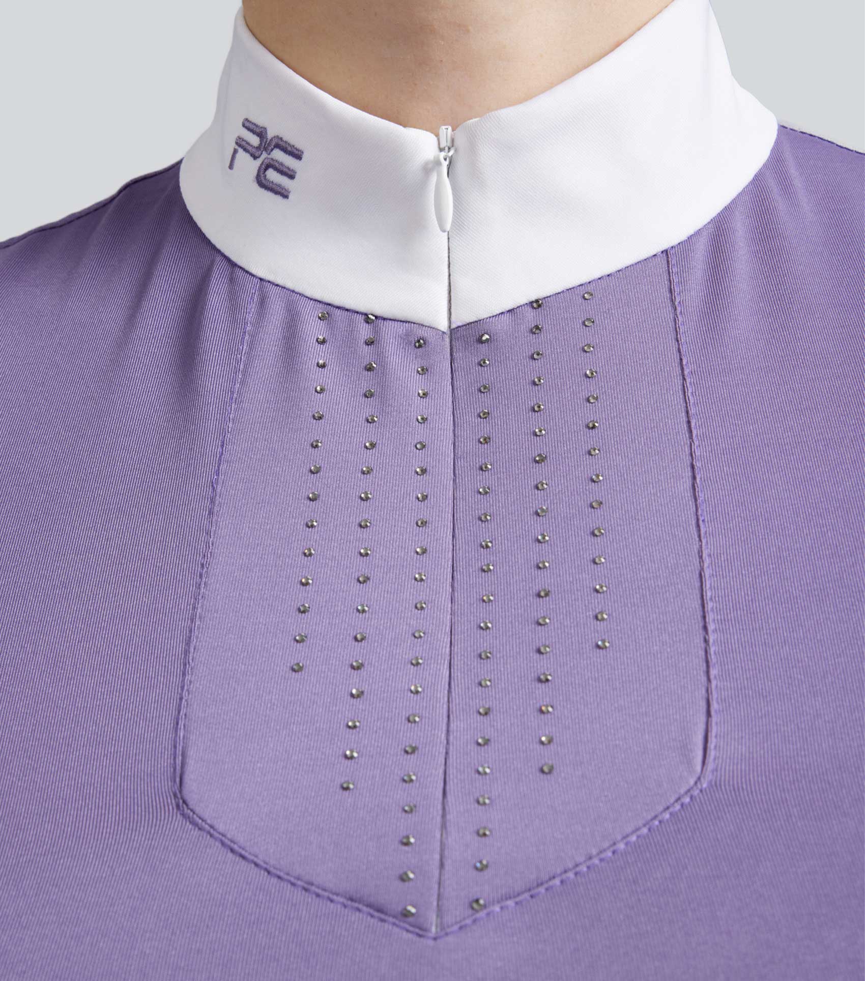 SALE - Alani Womens Short Sleeve Riding Top Amethyst - Image 5