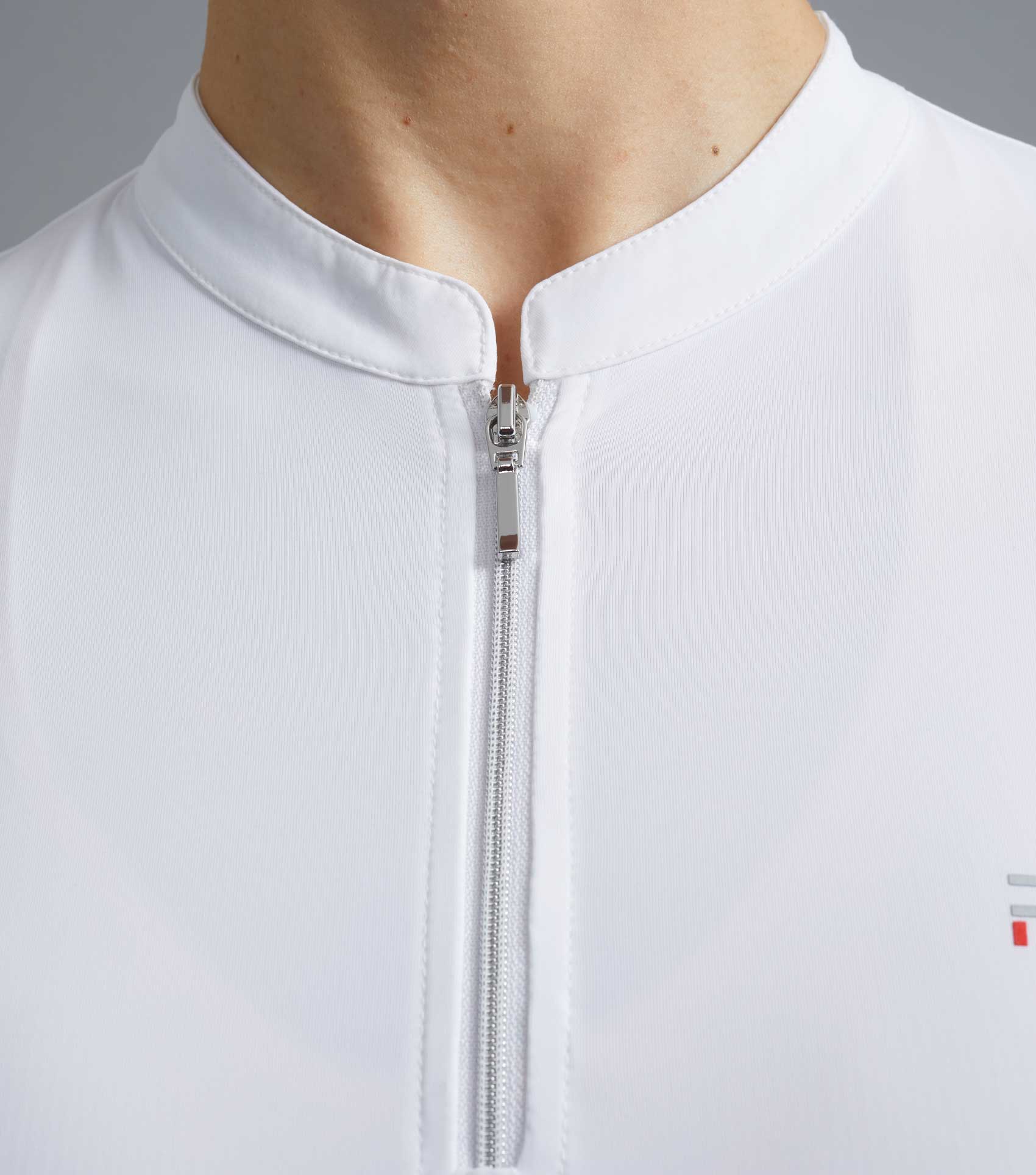 SALE - Alito Ladies Sleeveless Riding Top White - Image 4