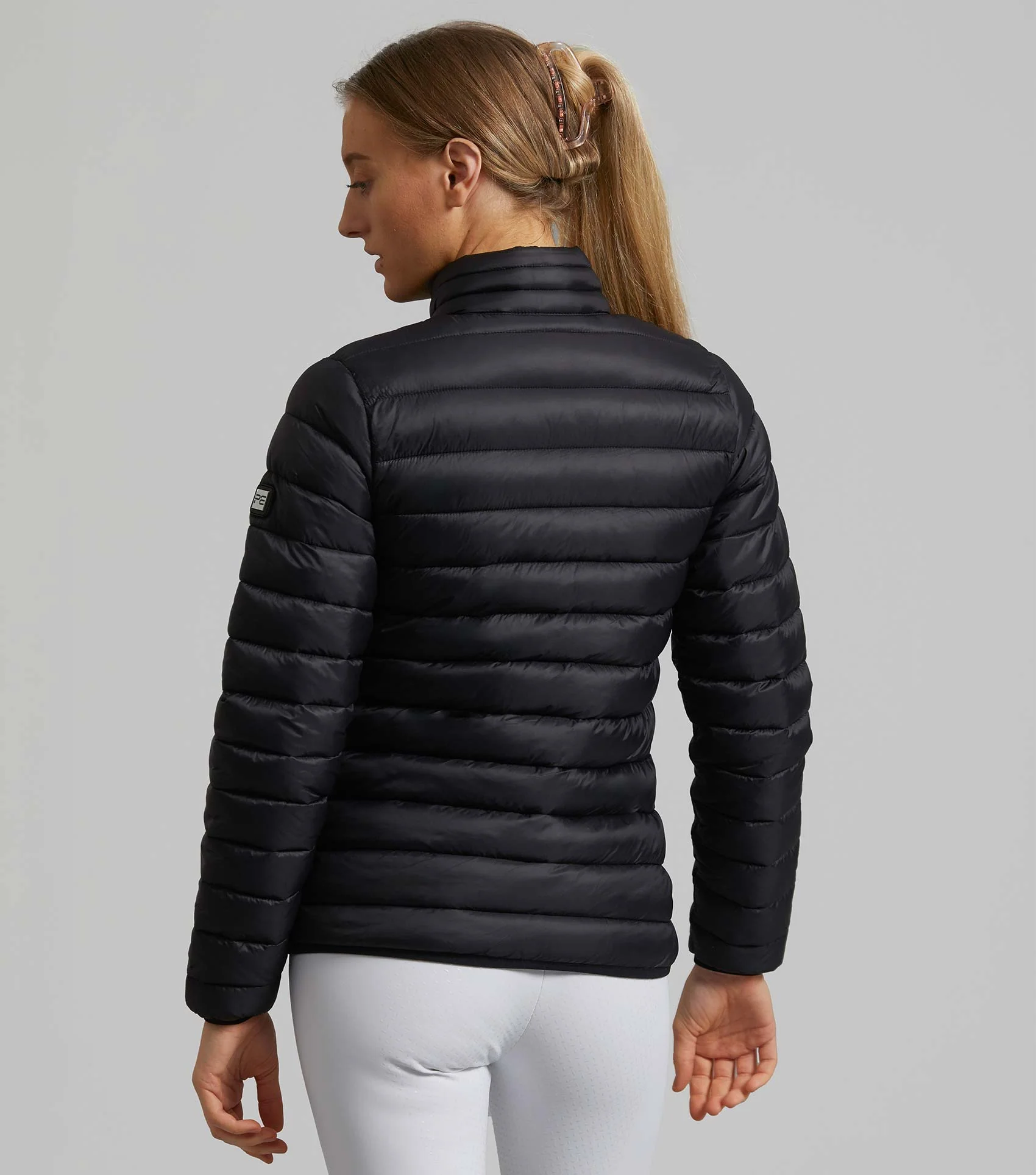 SALE - Alsace Ladies Puffer Jacket Black - Image 3