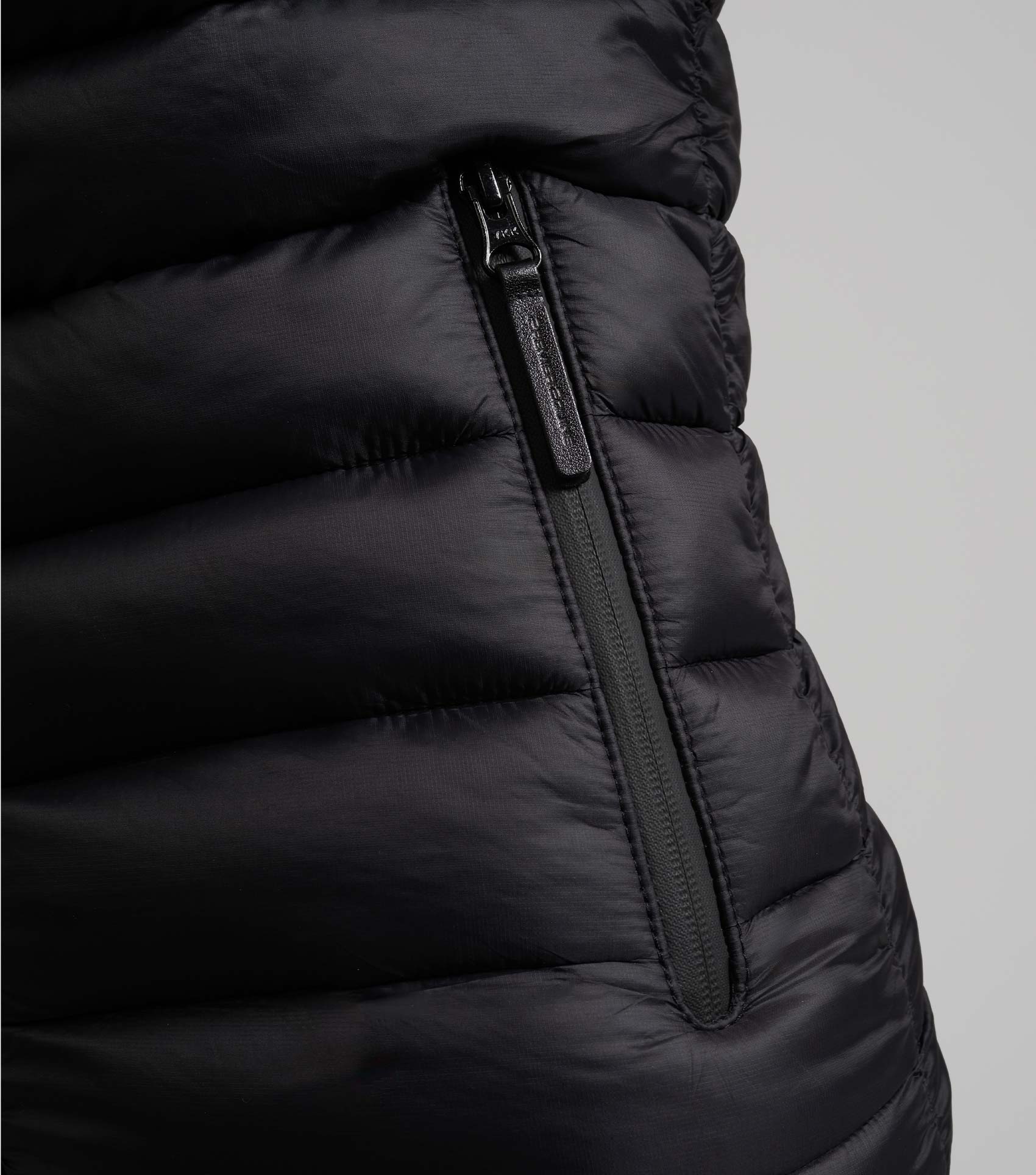 SALE - Alsace Ladies Puffer Jacket Black - Image 6