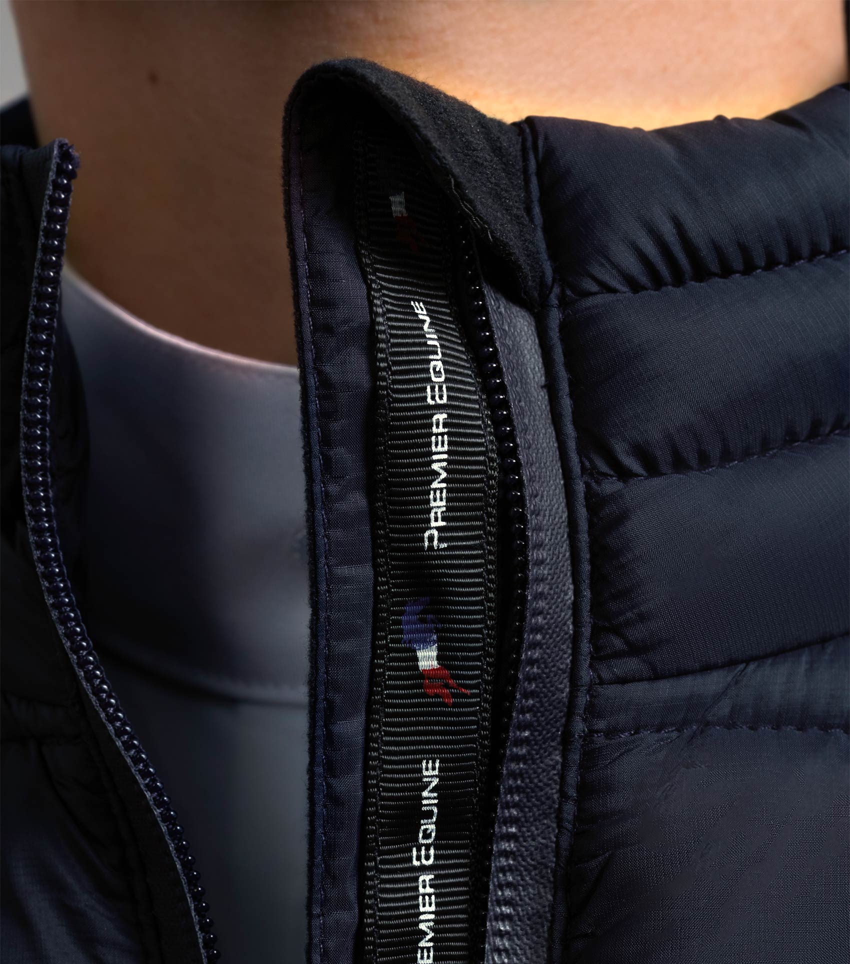 SALE - Alsace Ladies Puffer Jacket Navy - Image 5