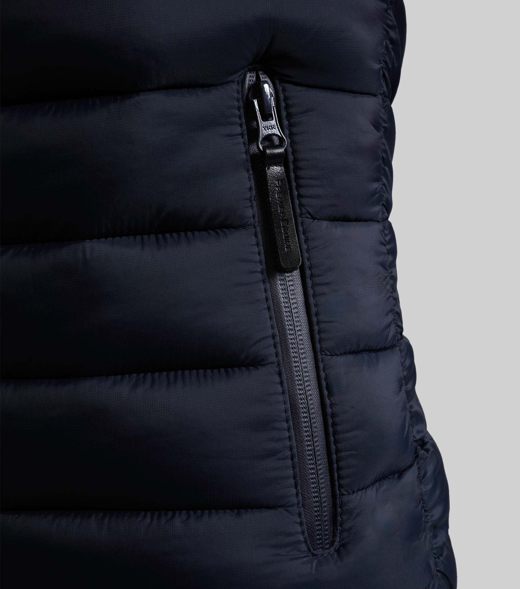 SALE - Alsace Ladies Puffer Jacket Navy - Image 6