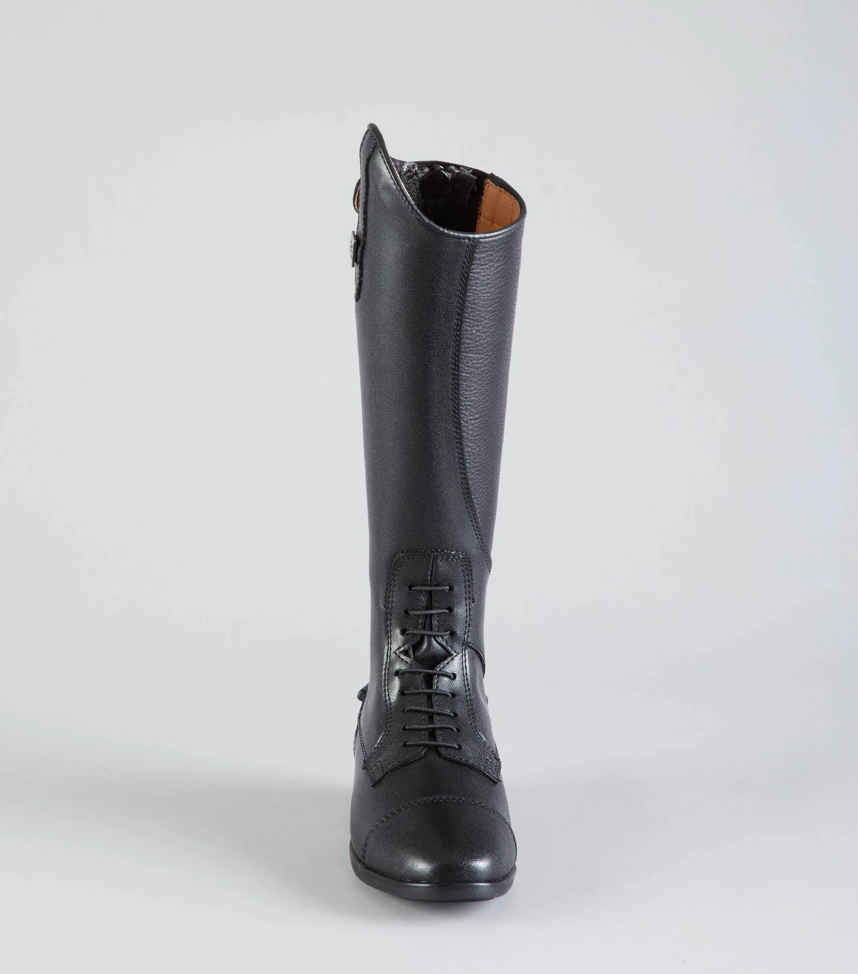 Anima Junior Synthetic Field Tall Riding Boots Black - Image 4
