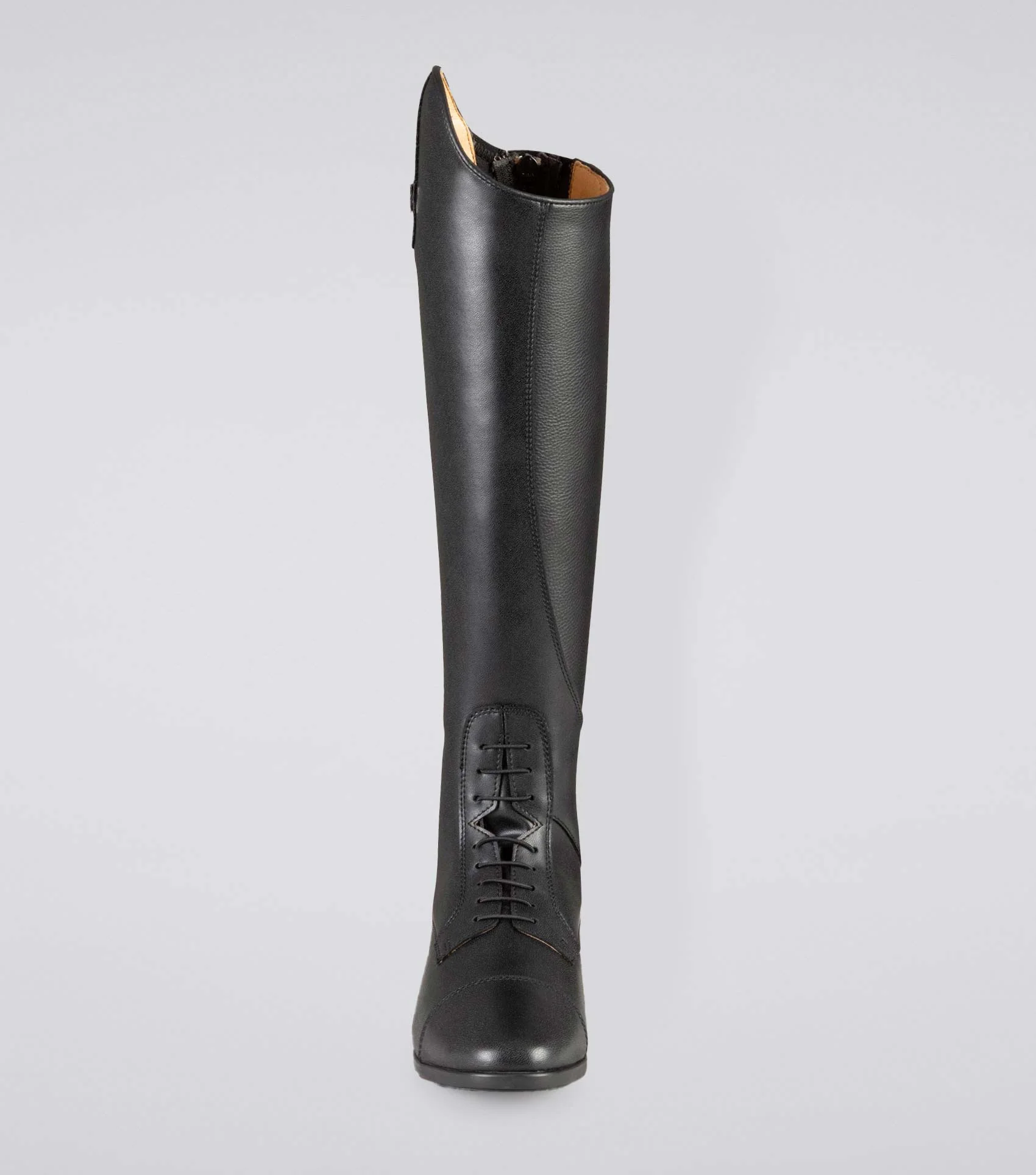 Anima Ladies Synthetic Field Tall Riding Boots Black - Image 6
