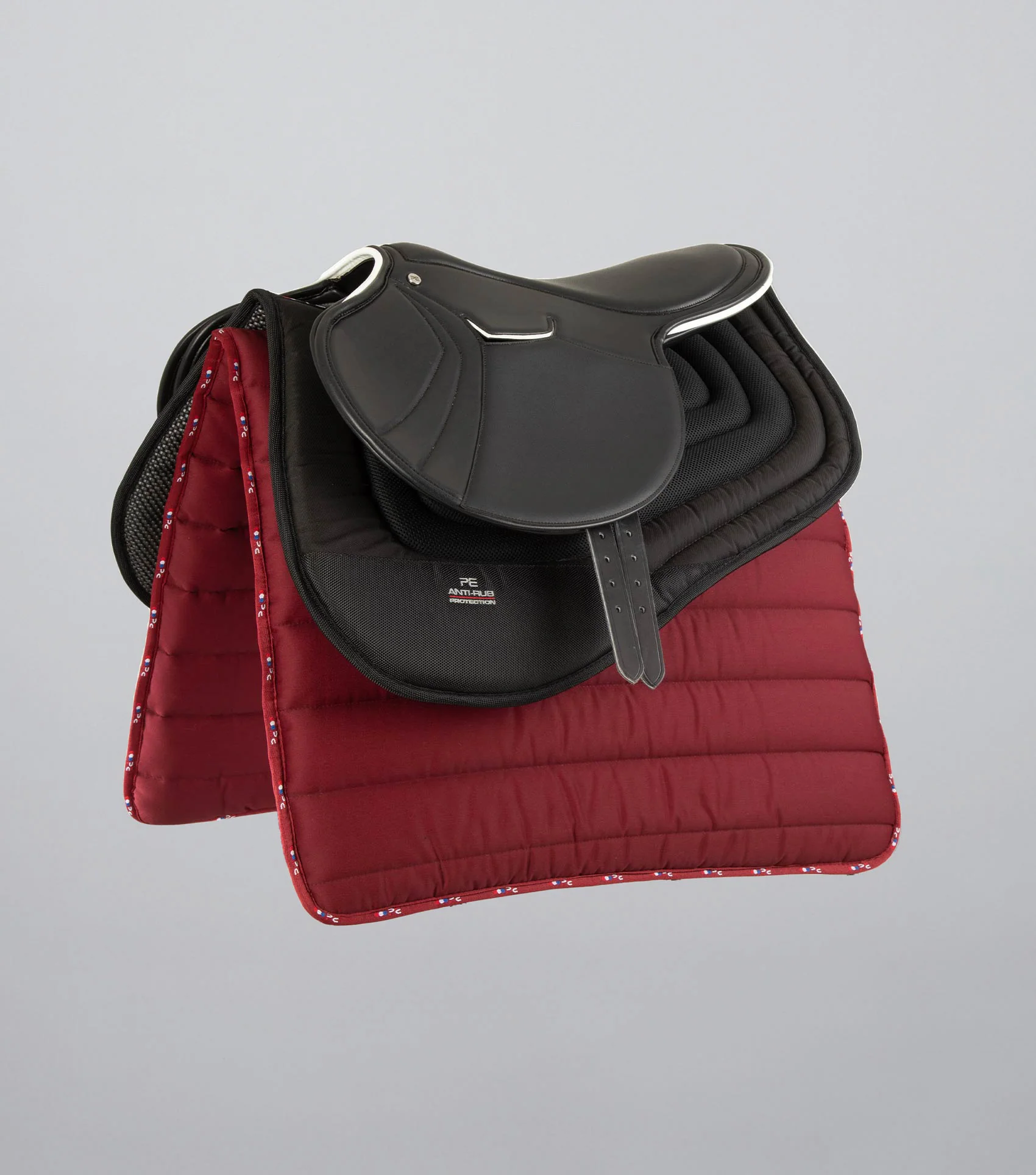 Anti-Slip Airflow Shockproof Racing/ Training Saddle Pad Black - Image 5