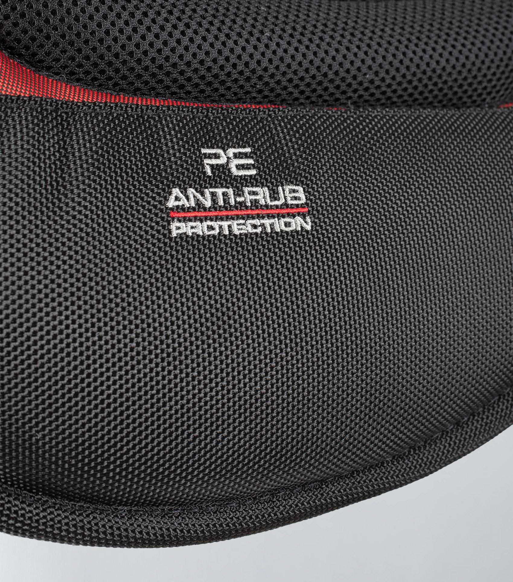 Anti-Slip Airflow Shockproof Racing/ Training Saddle Pad Black/Red - Image 4