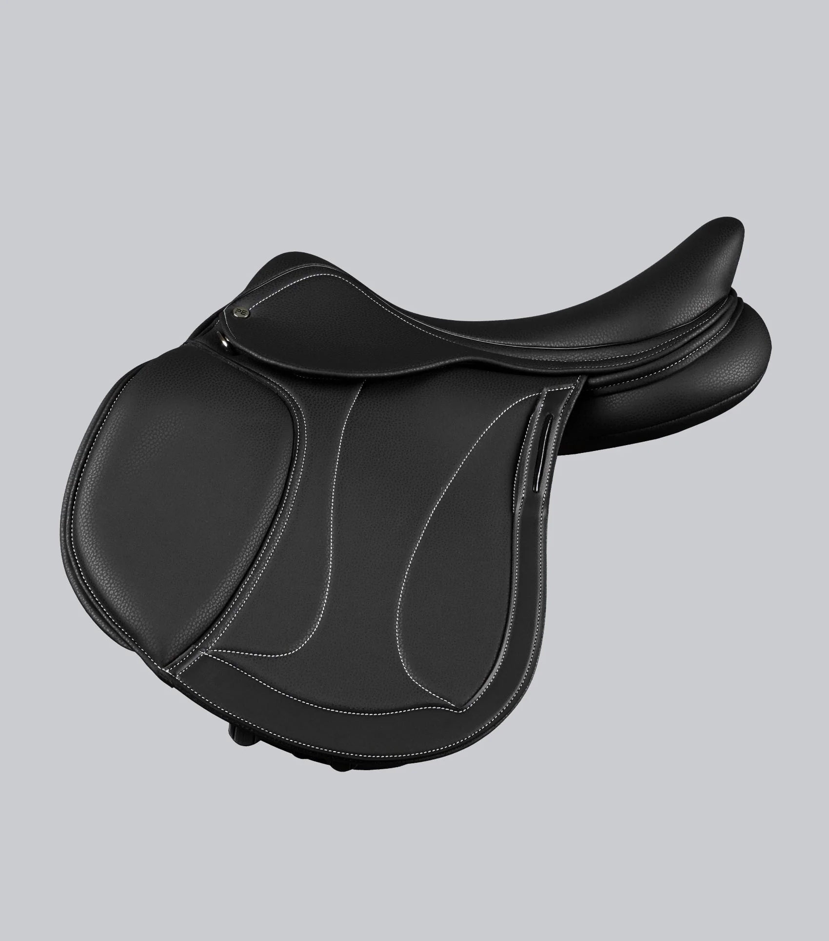 Antibes Synthetic Jump Saddle Black - Image 3
