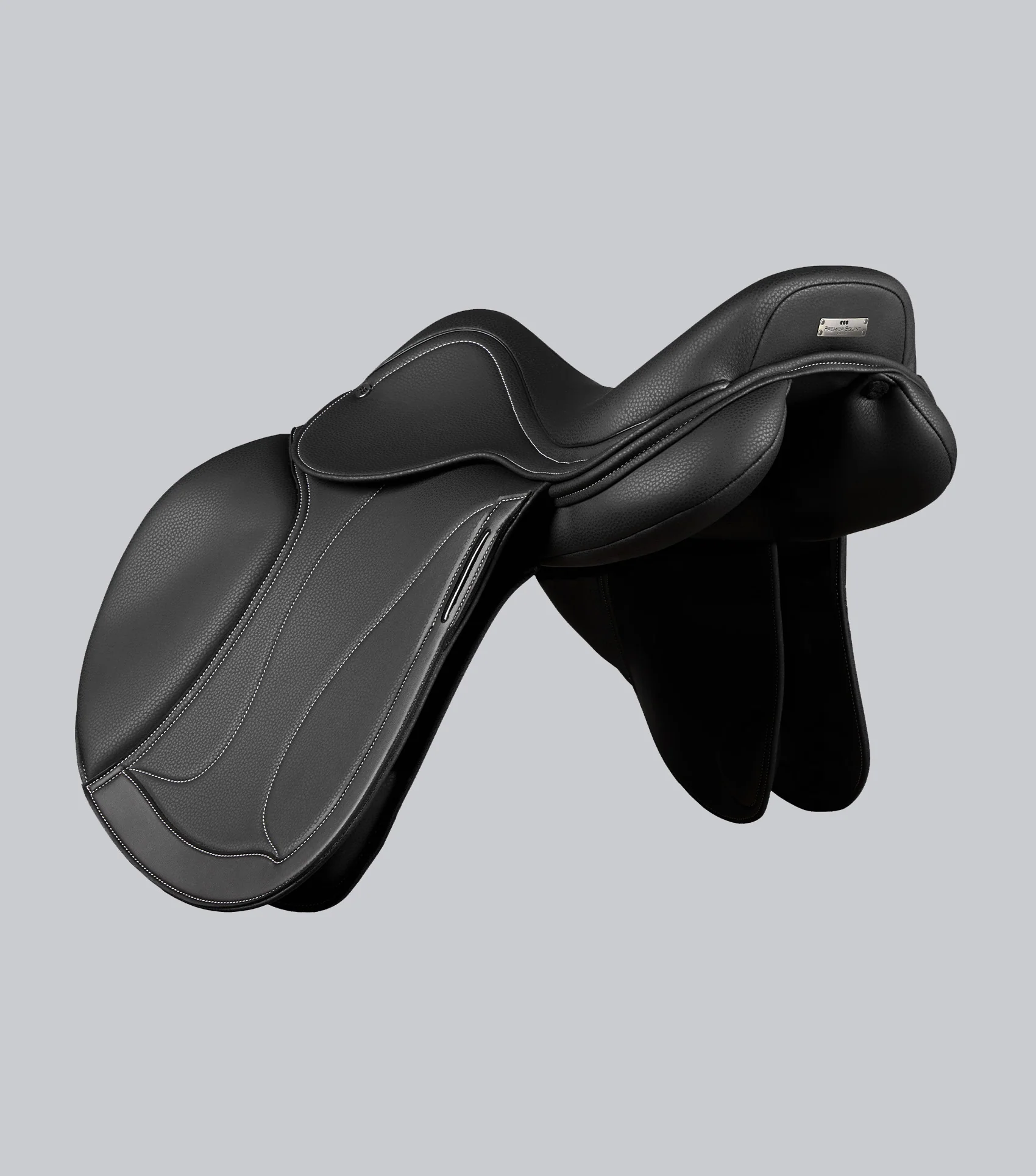 Antibes Synthetic Jump Saddle Black - Image 4