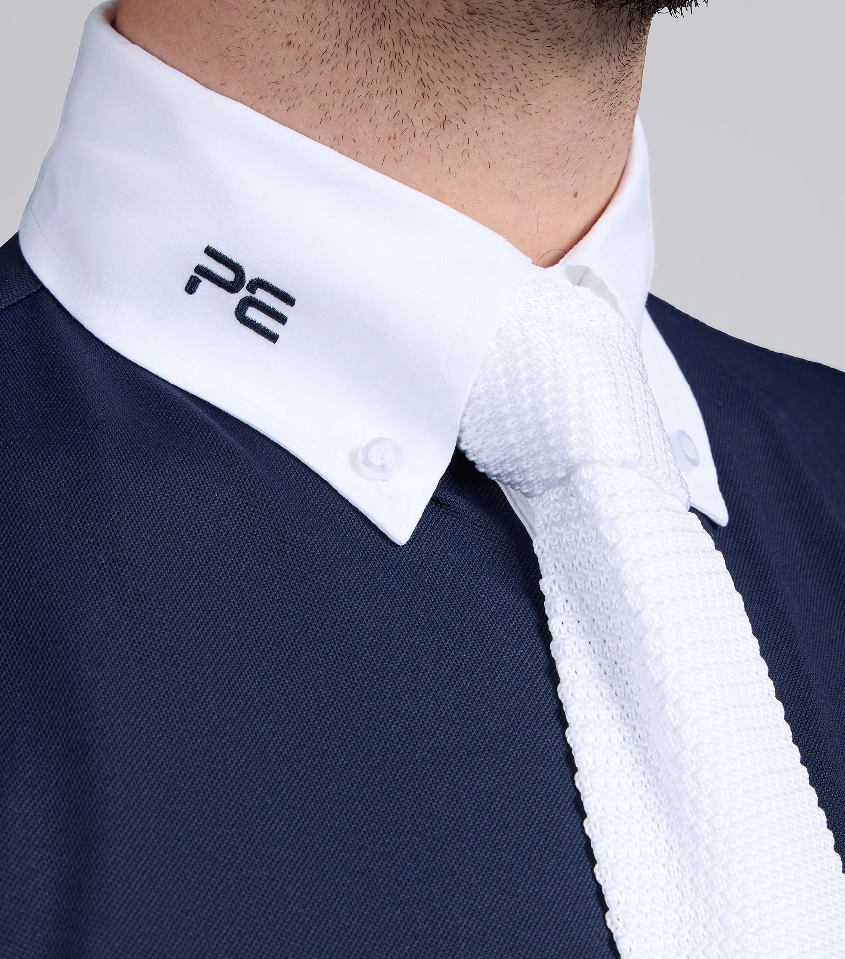 Antonio Men's Short Sleeve Show Shirt Navy - Image 3