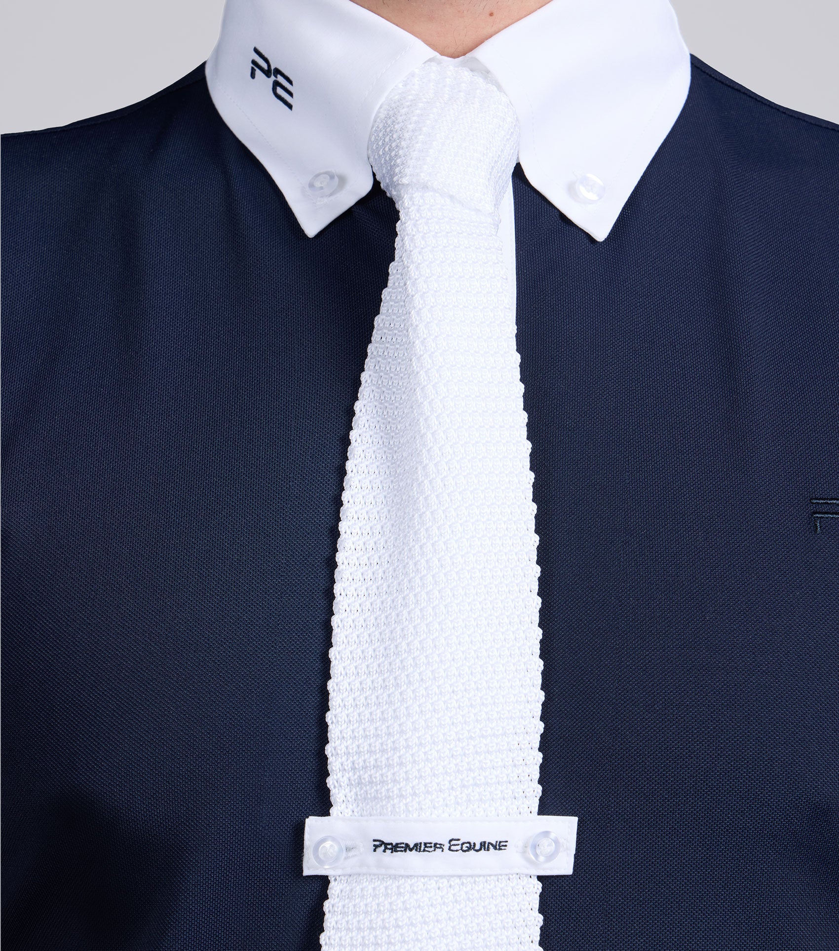 Antonio Men's Short Sleeve Show Shirt Navy - Image 4