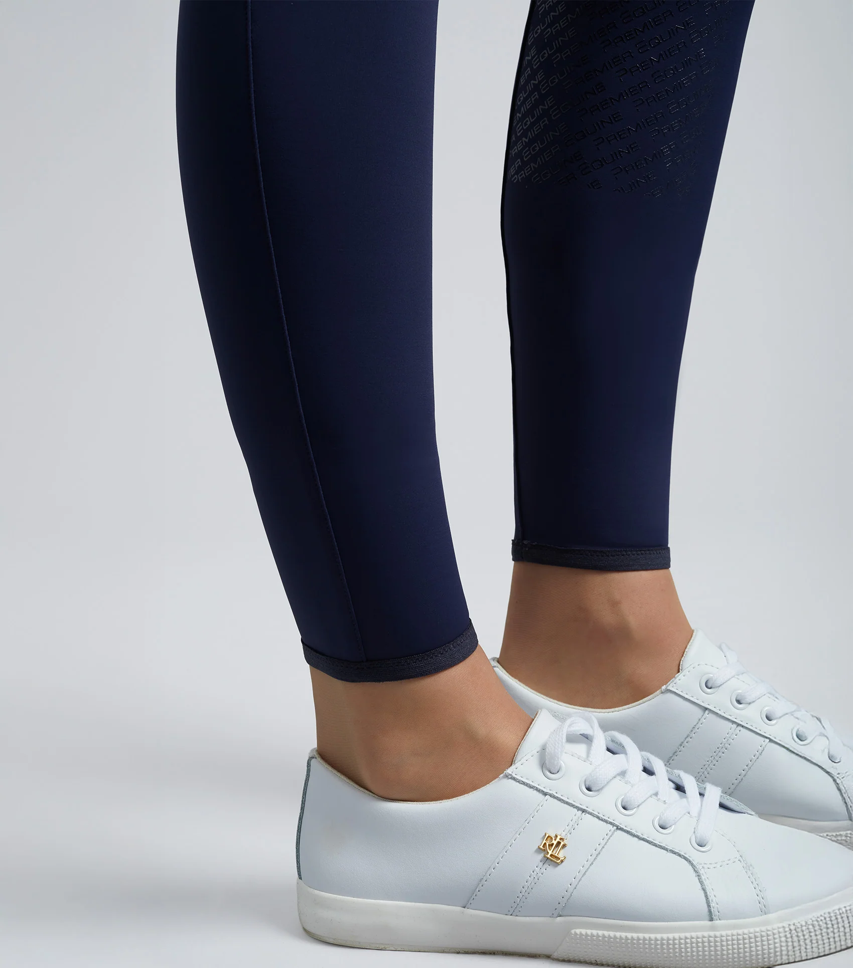 SALE - Aporia Ladies Riding Tights Glenmore Navy - Image 5