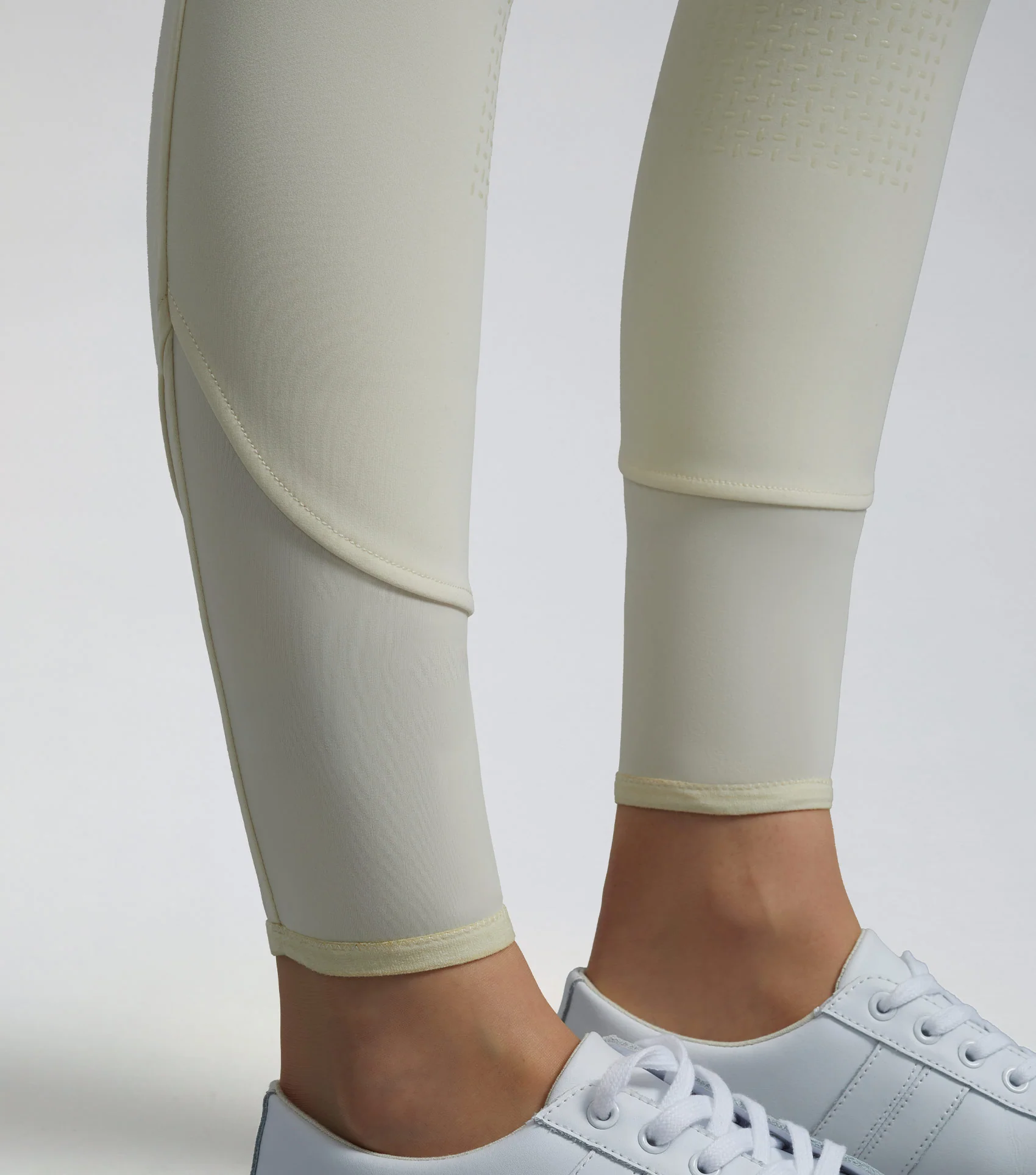 Aradina Ladies Full Seat Gel Competition Riding Breeches Vanilla - Image 5