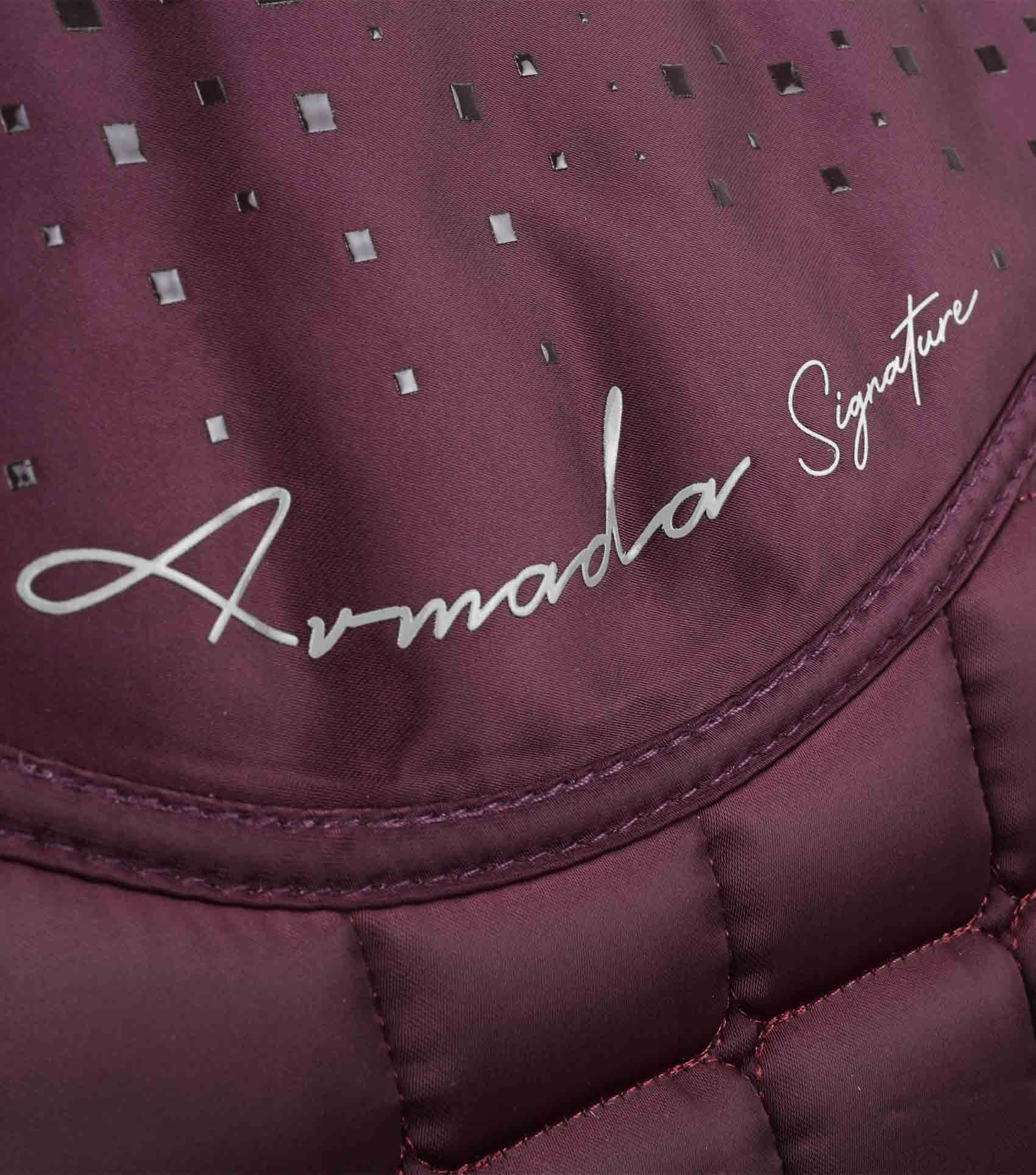 Armada Close Contact Dressage Square Wine - Image 6