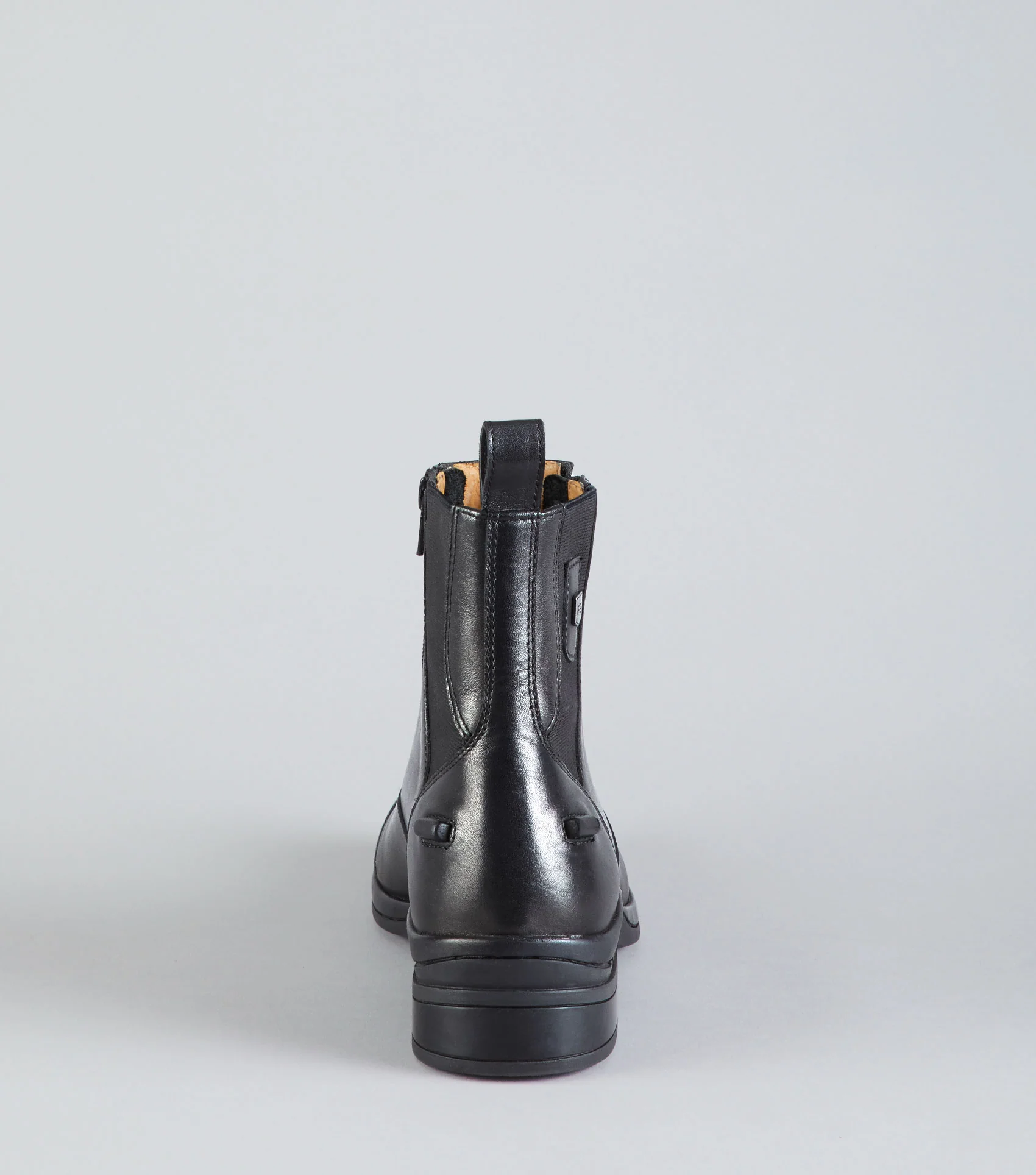SALE Aspley Ladies Leather Paddock Boot Black - Image 2