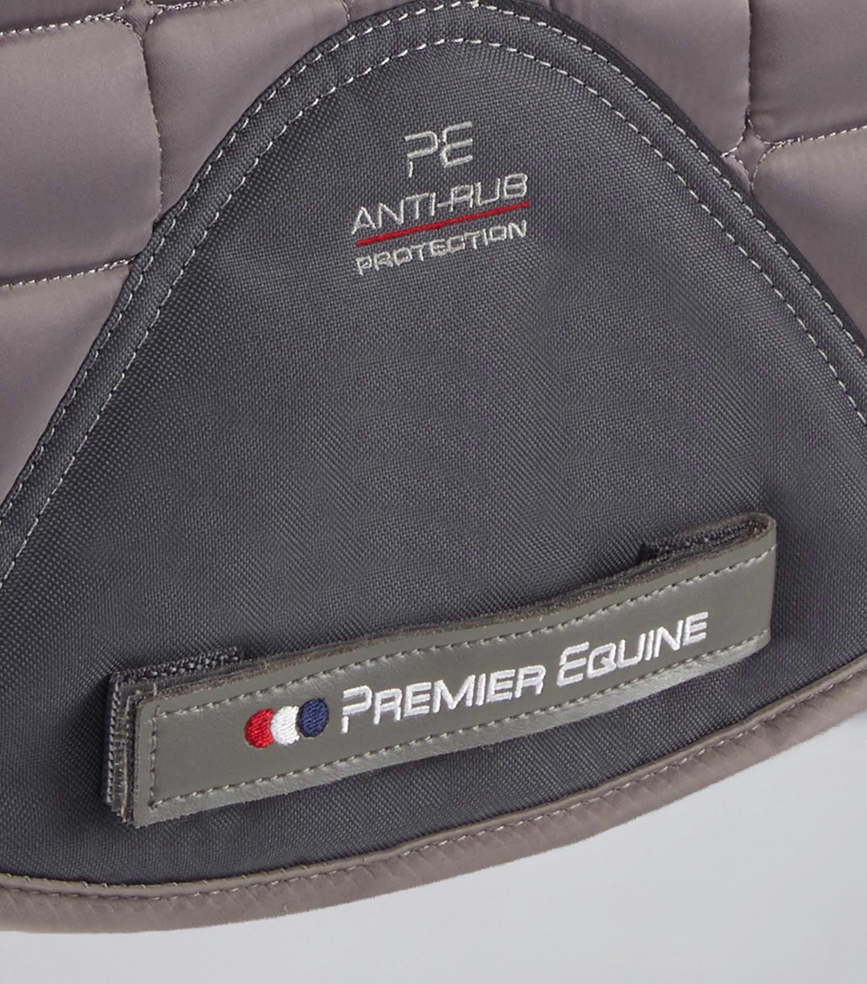 Atlantis CC Satin Wool Dressage Square Grey/Black Wool - Image 4