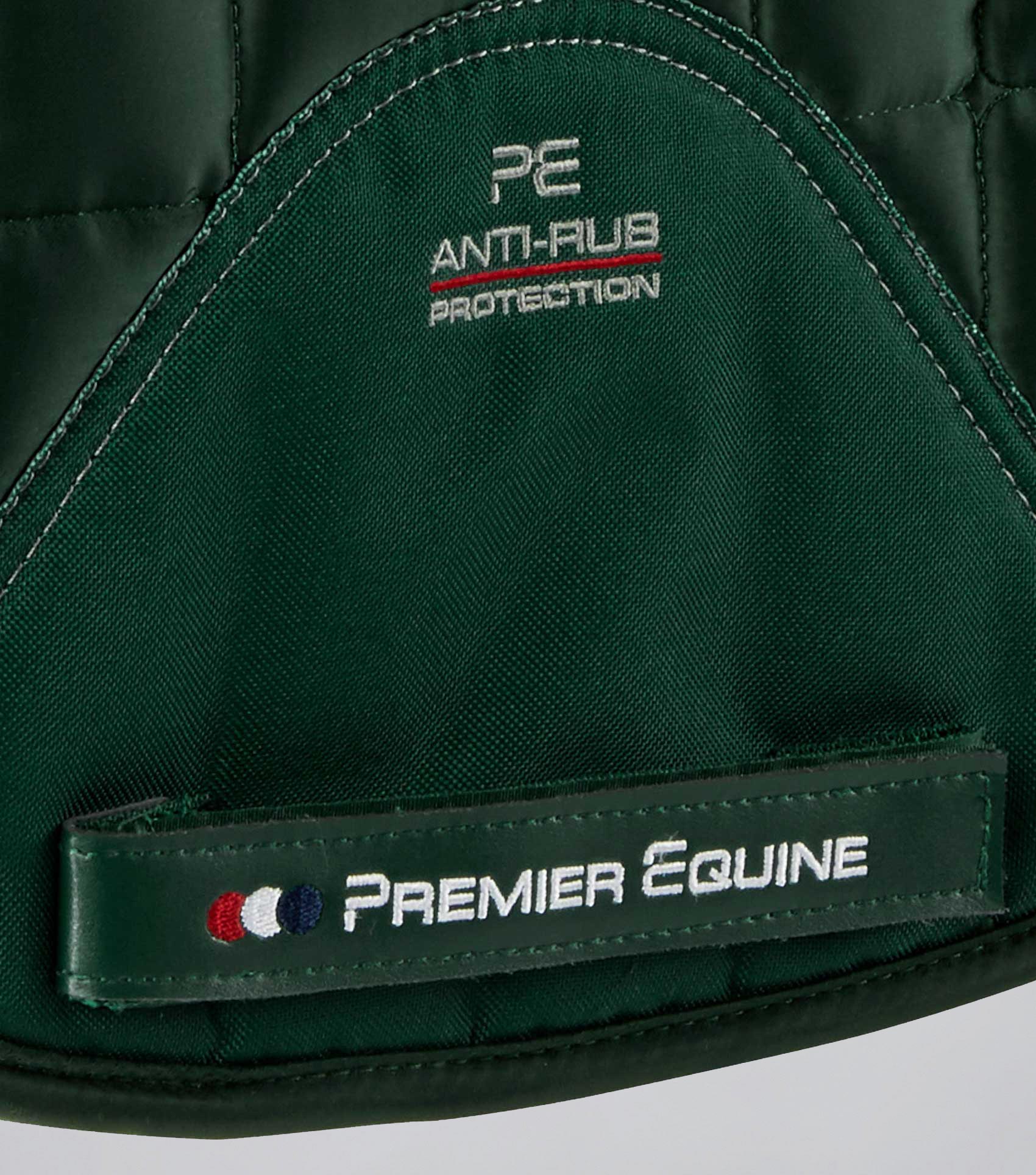 Atlantis CC Satin Wool Dressage Square Olive/Black Wool - Image 4