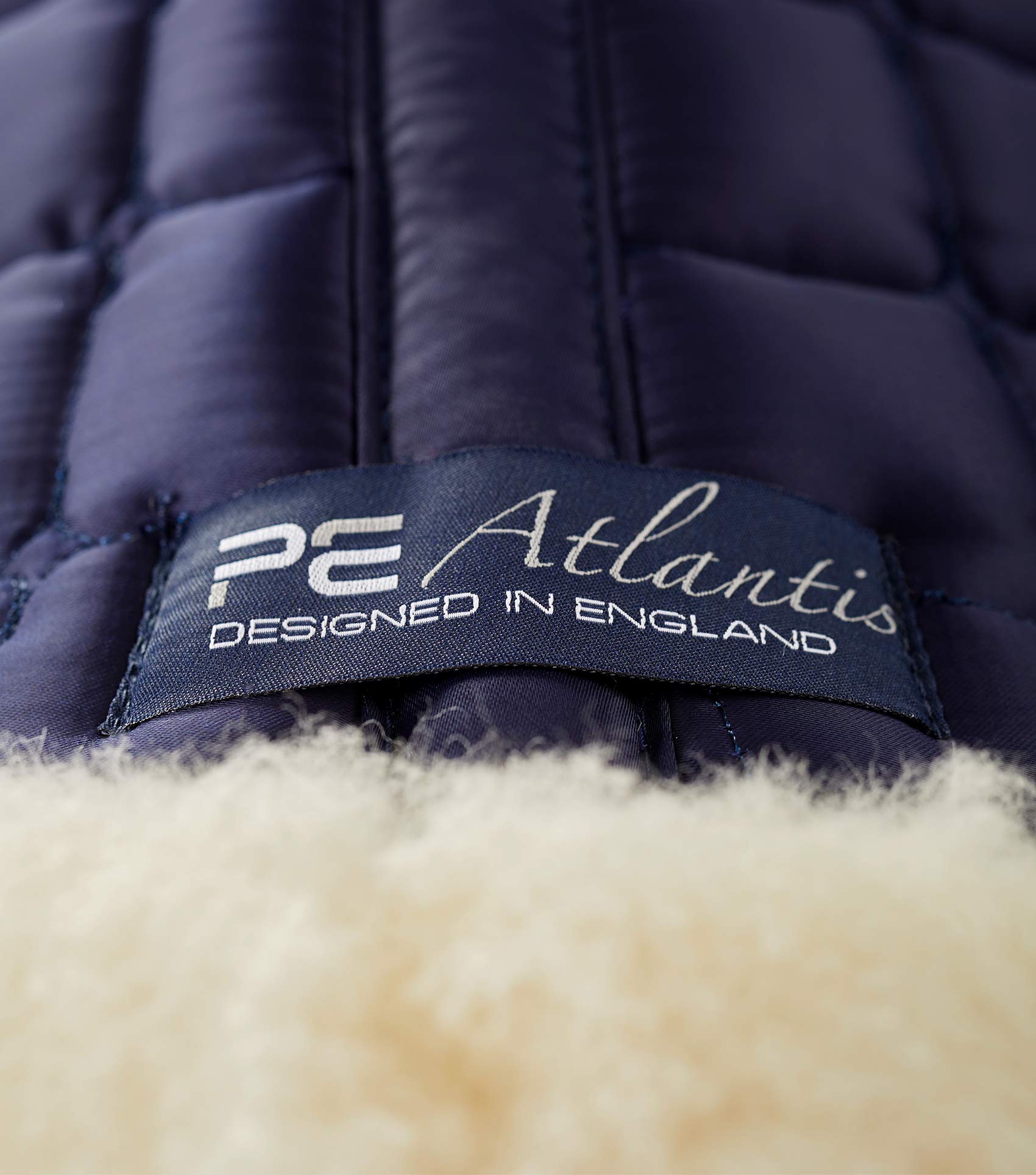 Atlantis CC Satin Wool GP/Jump Square Navy/Natural Wool - Image 6