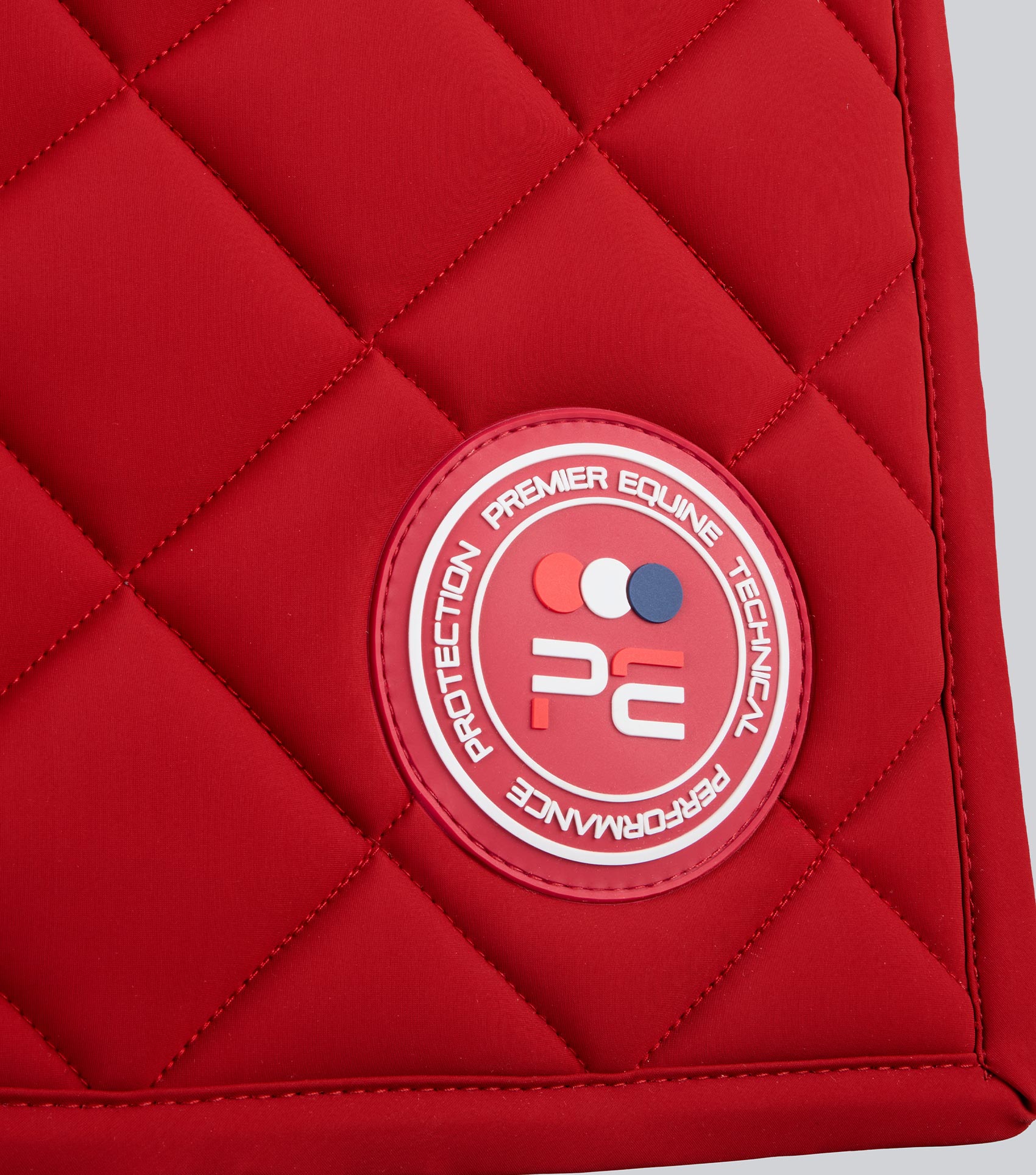 Atlas Close Contact Dressage Square Red - Image 2