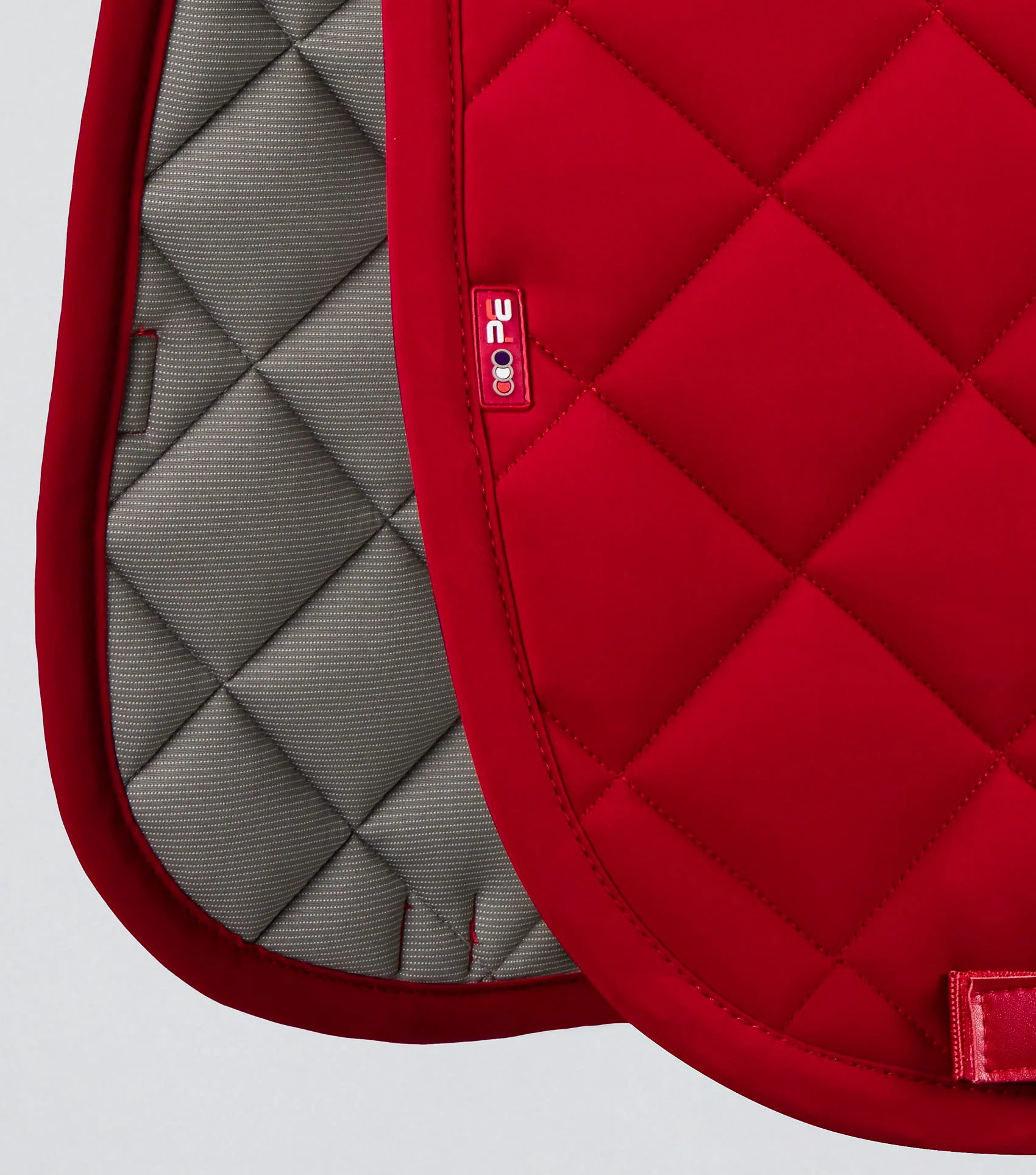 Atlas Close Contact Dressage Square Red - Image 3