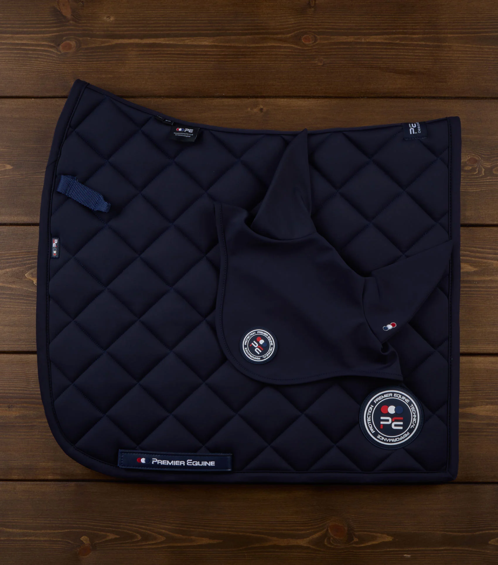 Atlas Close Contact Dressage Square Navy - Image 6