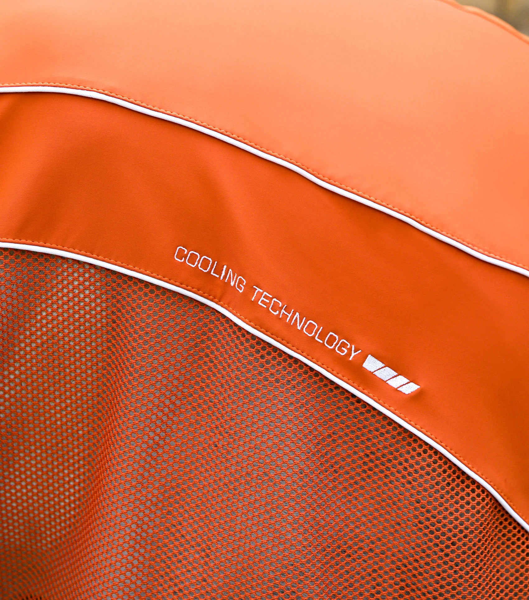 Atlas Mesh Horse Cooler Rug Burnt Orange - Image 4