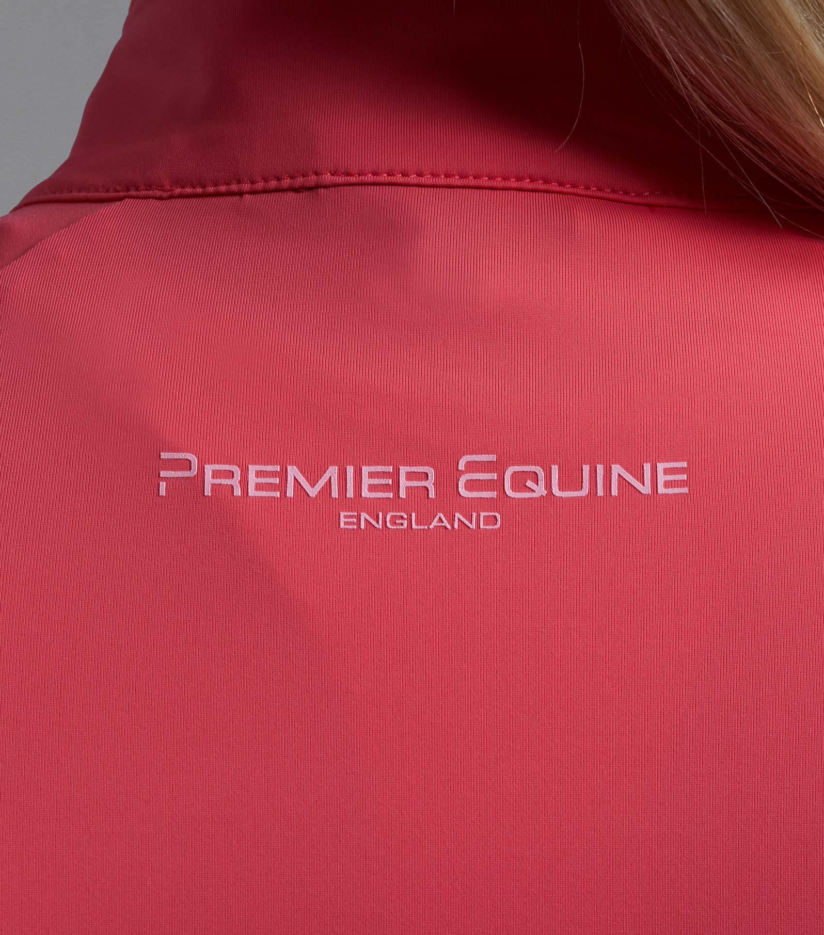 SALE - Aura Ladies Short Sleeve Riding Top Pink - Image 6