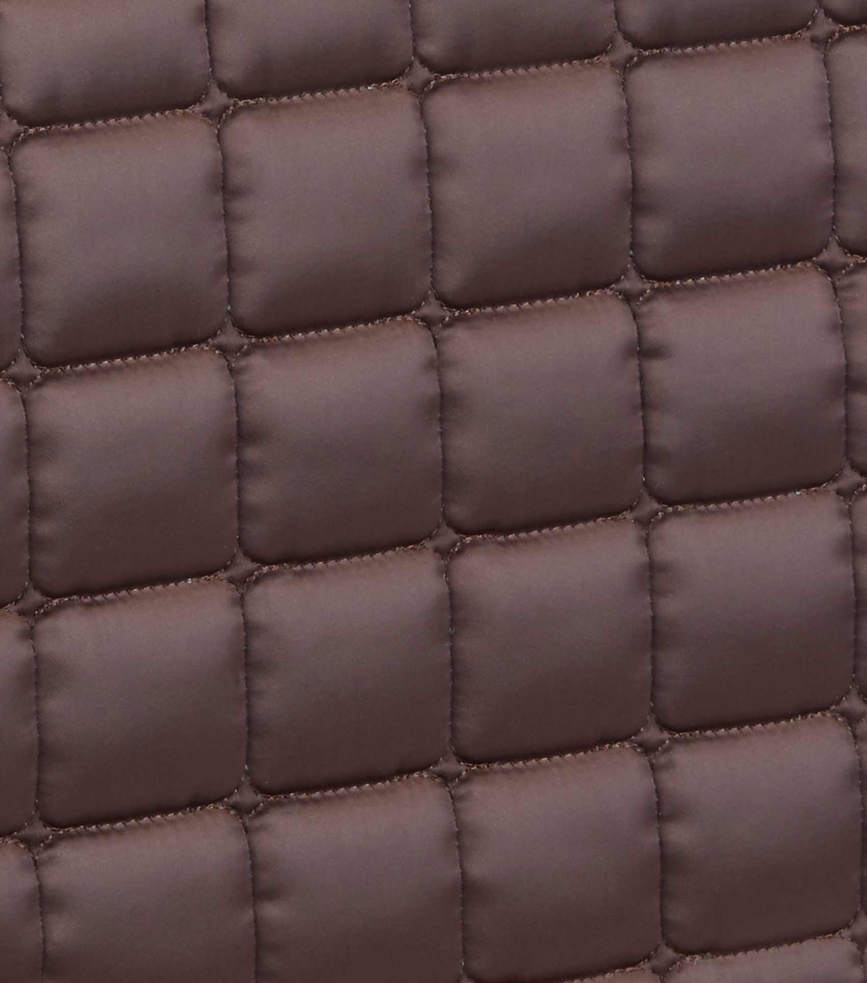 Azzure Anti-Slip Satin Dressage Square Brown - Image 4