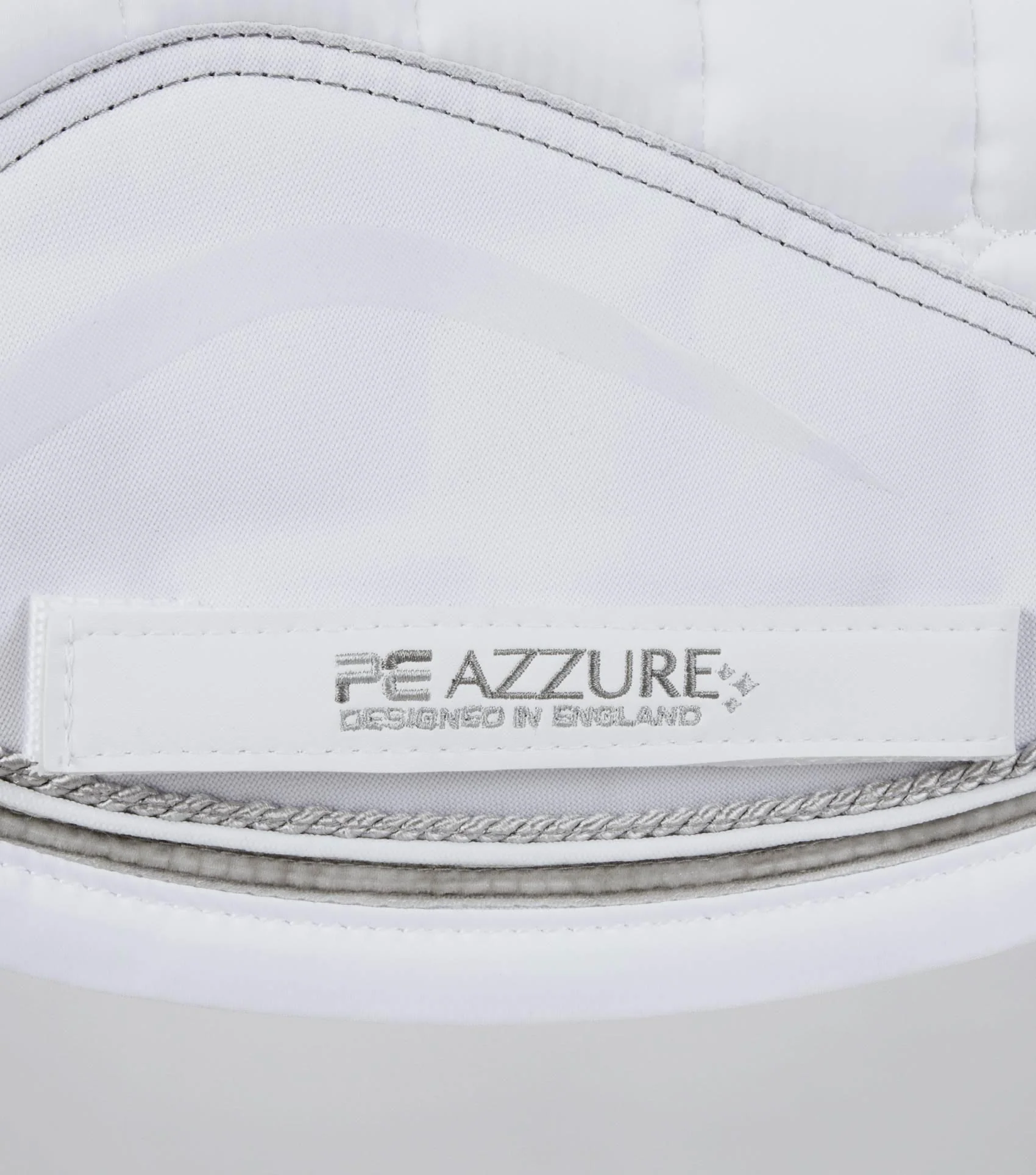 Azzure Anti-Slip Satin Dressage Square White - Image 5