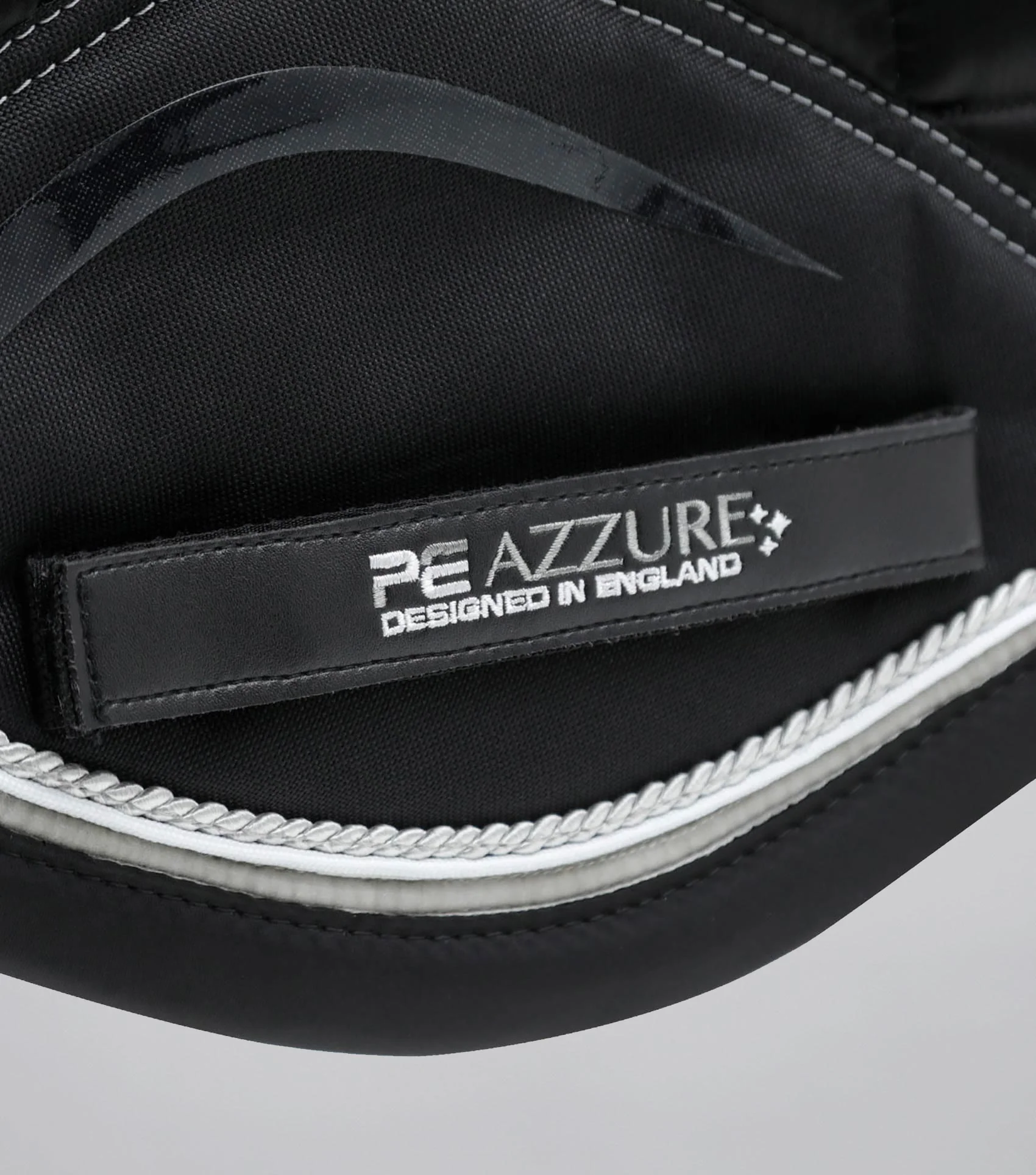 Azzure Anti-Slip Satin GP/ Jump Square Black - Image 5