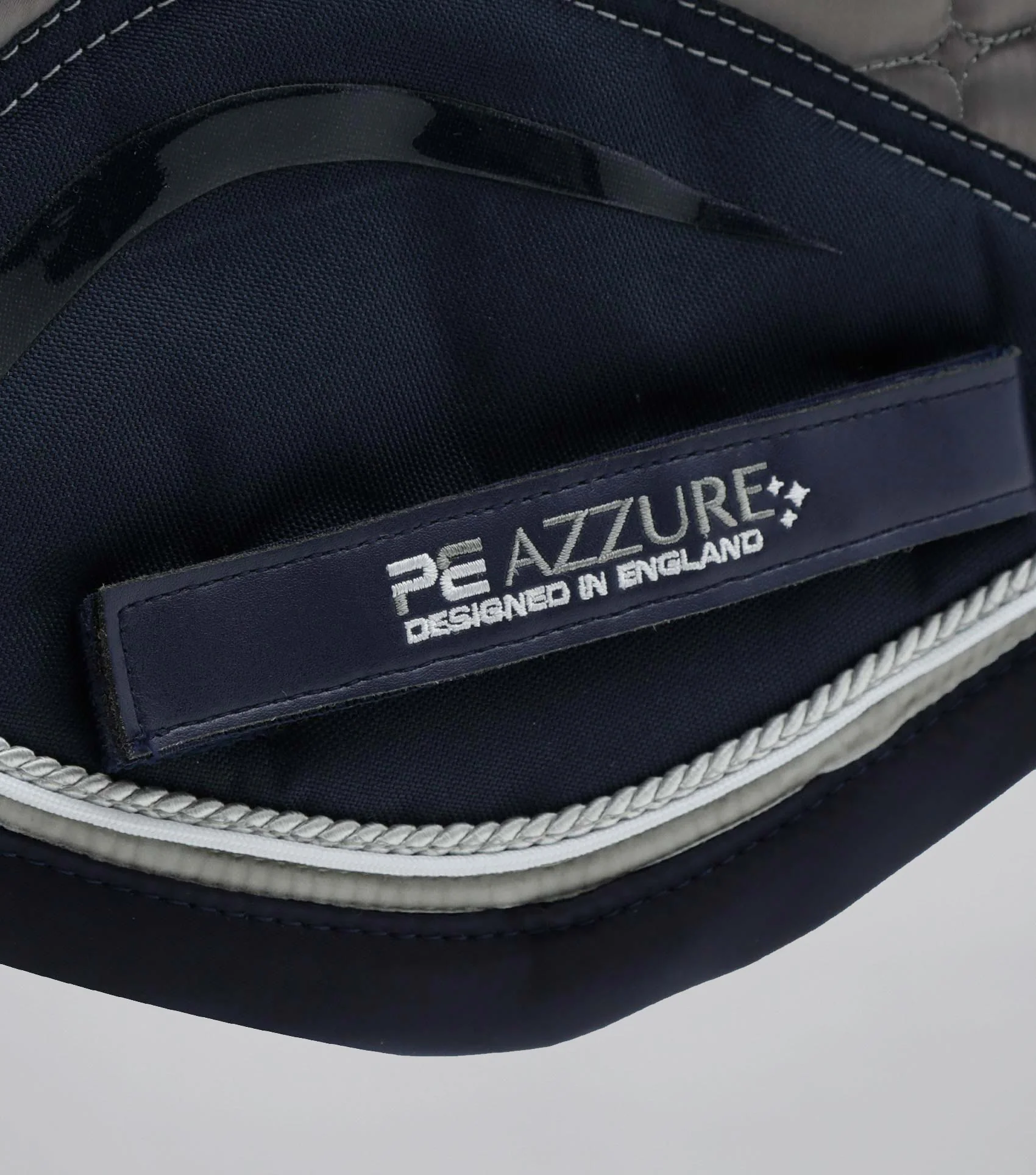 Azzure Anti-Slip Satin GP/ Jump Square Grey - Image 5