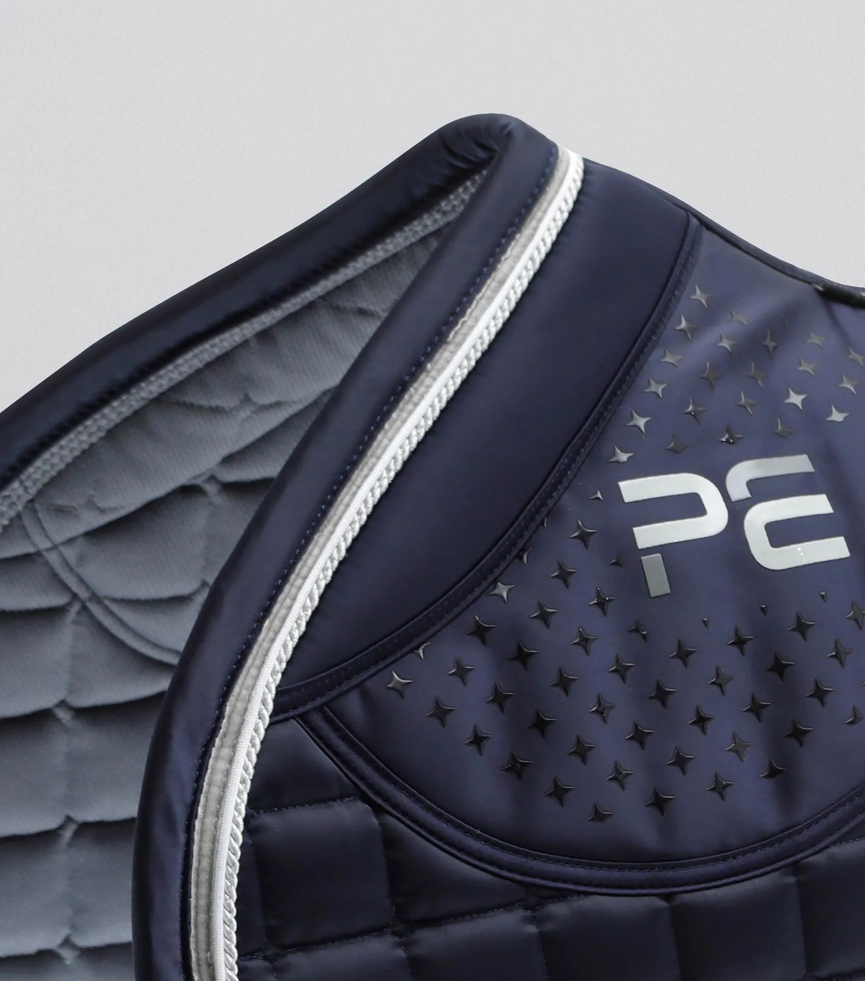 Azzure Anti-Slip Satin GP/ Jump Square Navy - Image 3