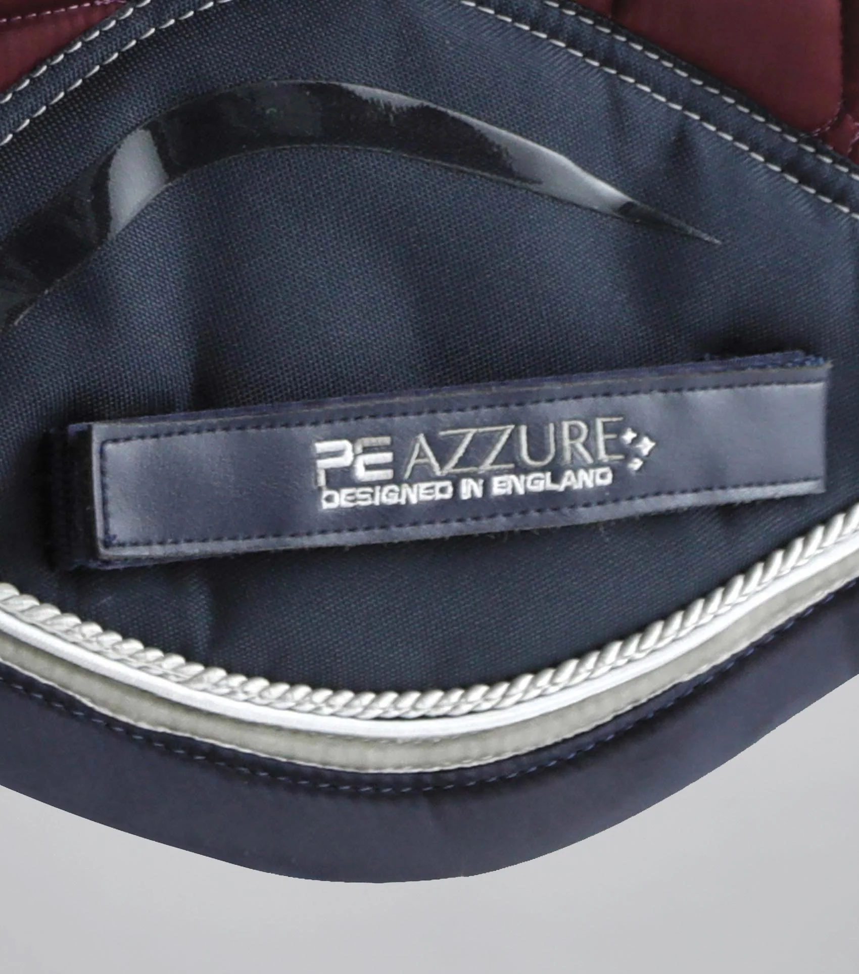 Azzure Anti-Slip Satin GP/ Jump Square Wine - Image 5