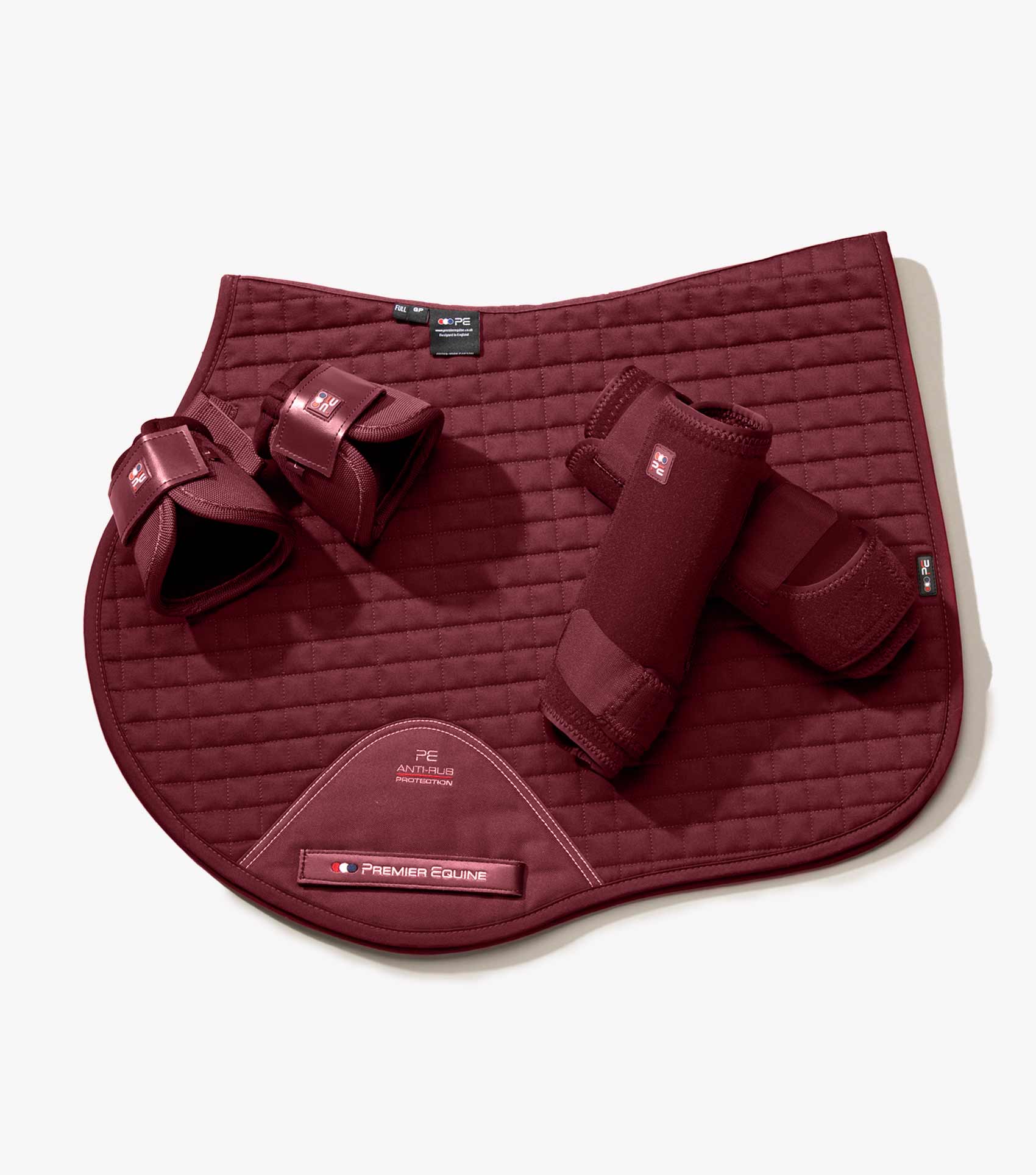 Ballistic No-Turn Over Reach Boots Burgundy - Image 2
