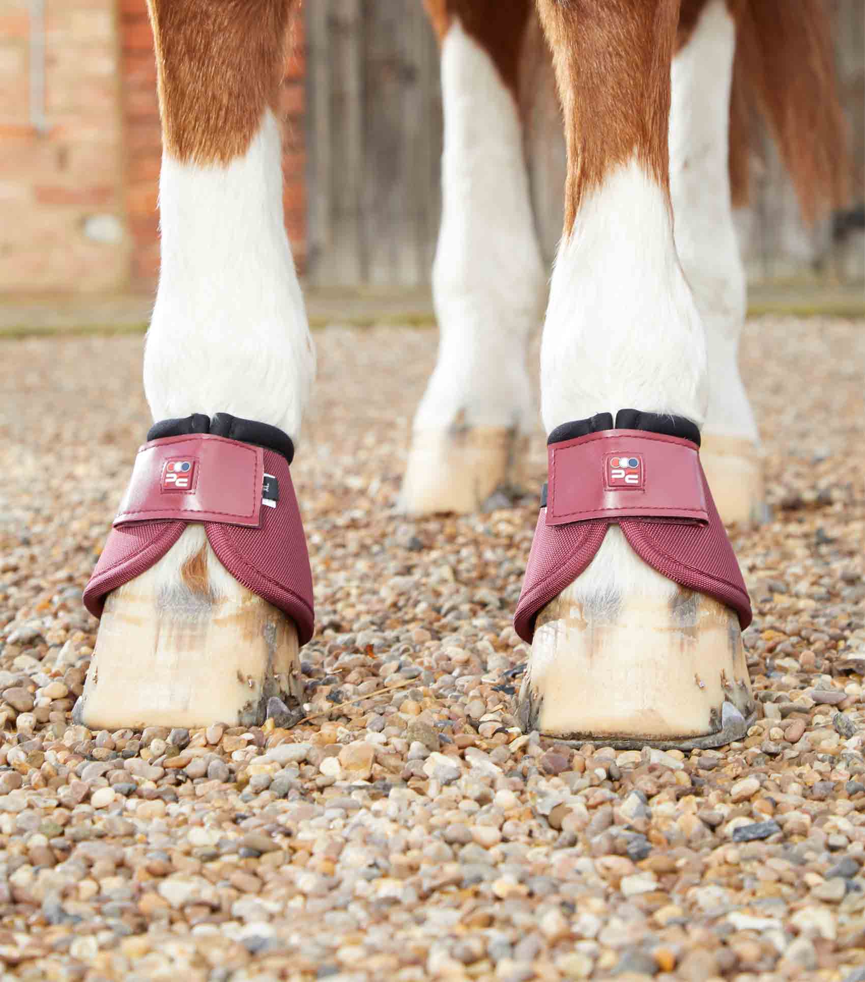 Ballistic No-Turn Over Reach Boots Burgundy - Image 4