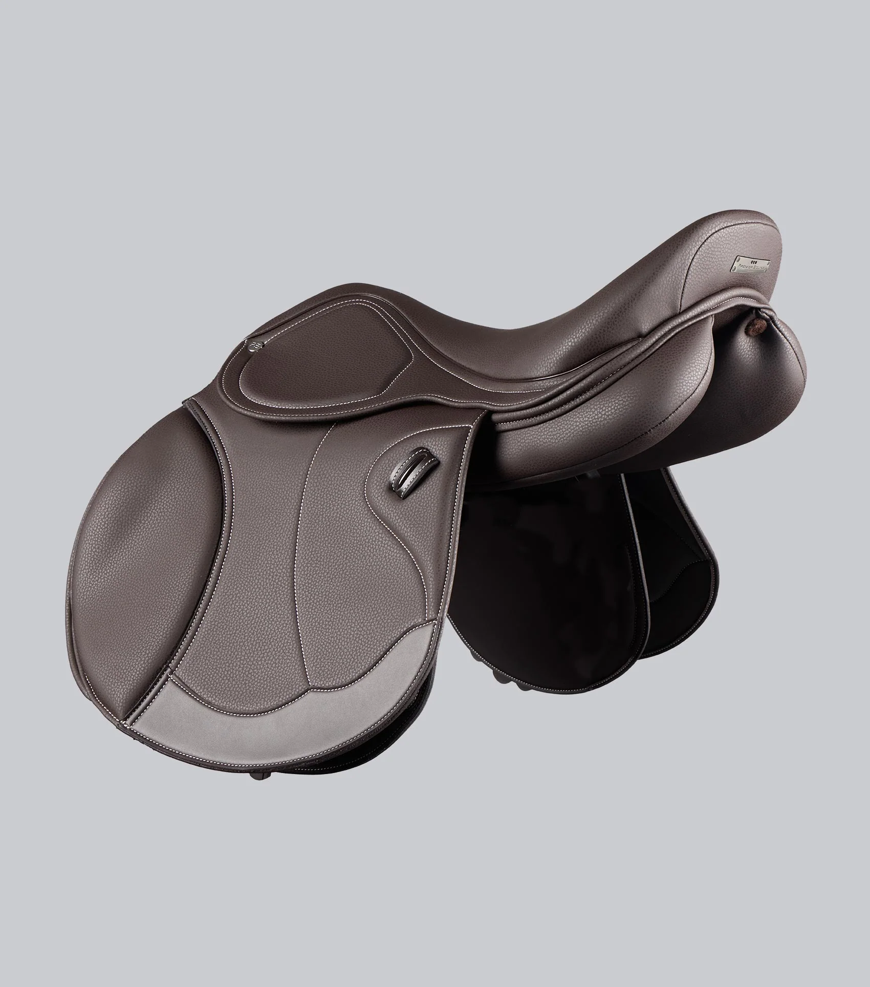 Bastia Synthetic Jump Saddle Dark Havana - Image 4