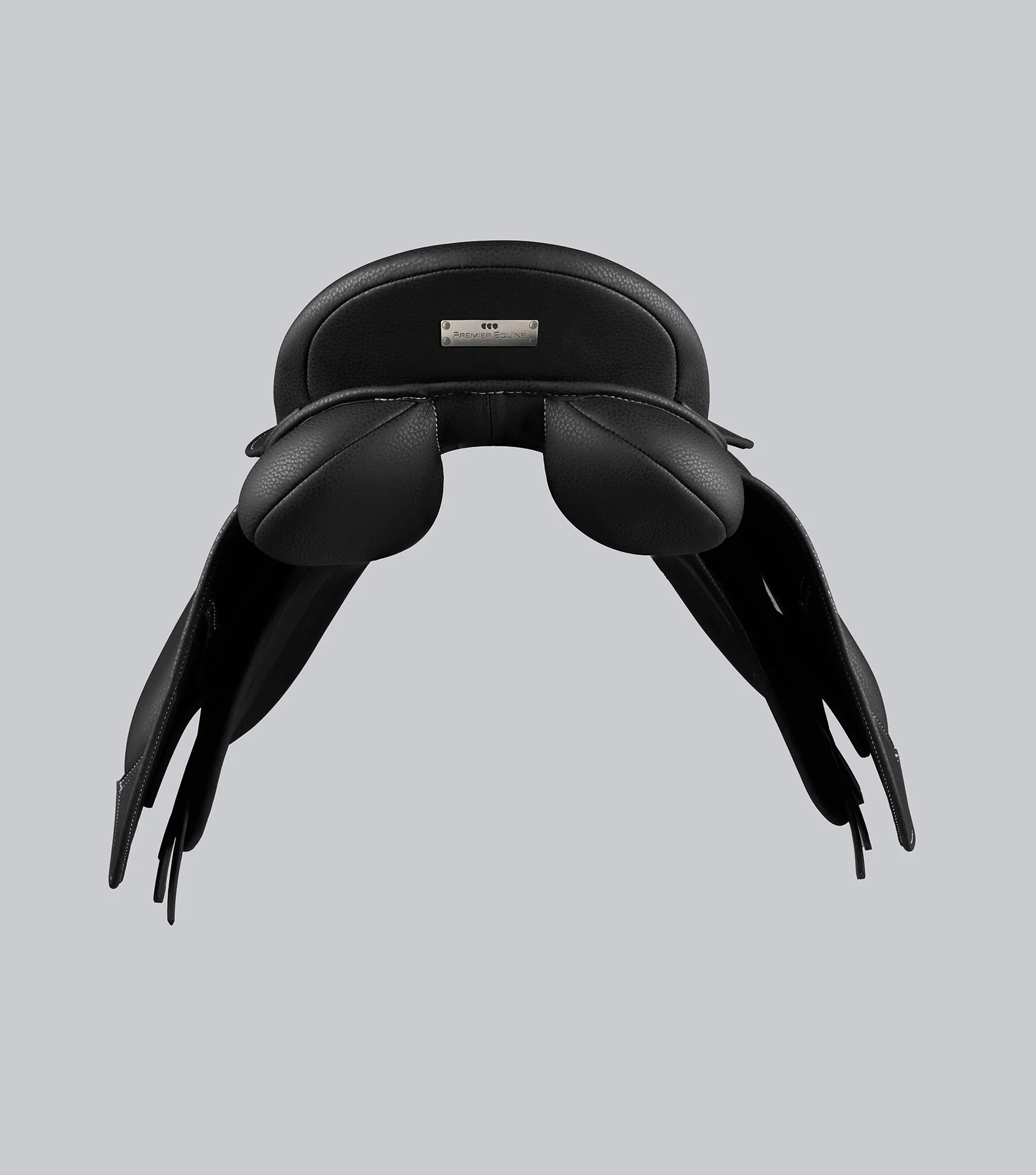 Biarritz Synthetic Pony GP/Jump Saddle Black - Image 5
