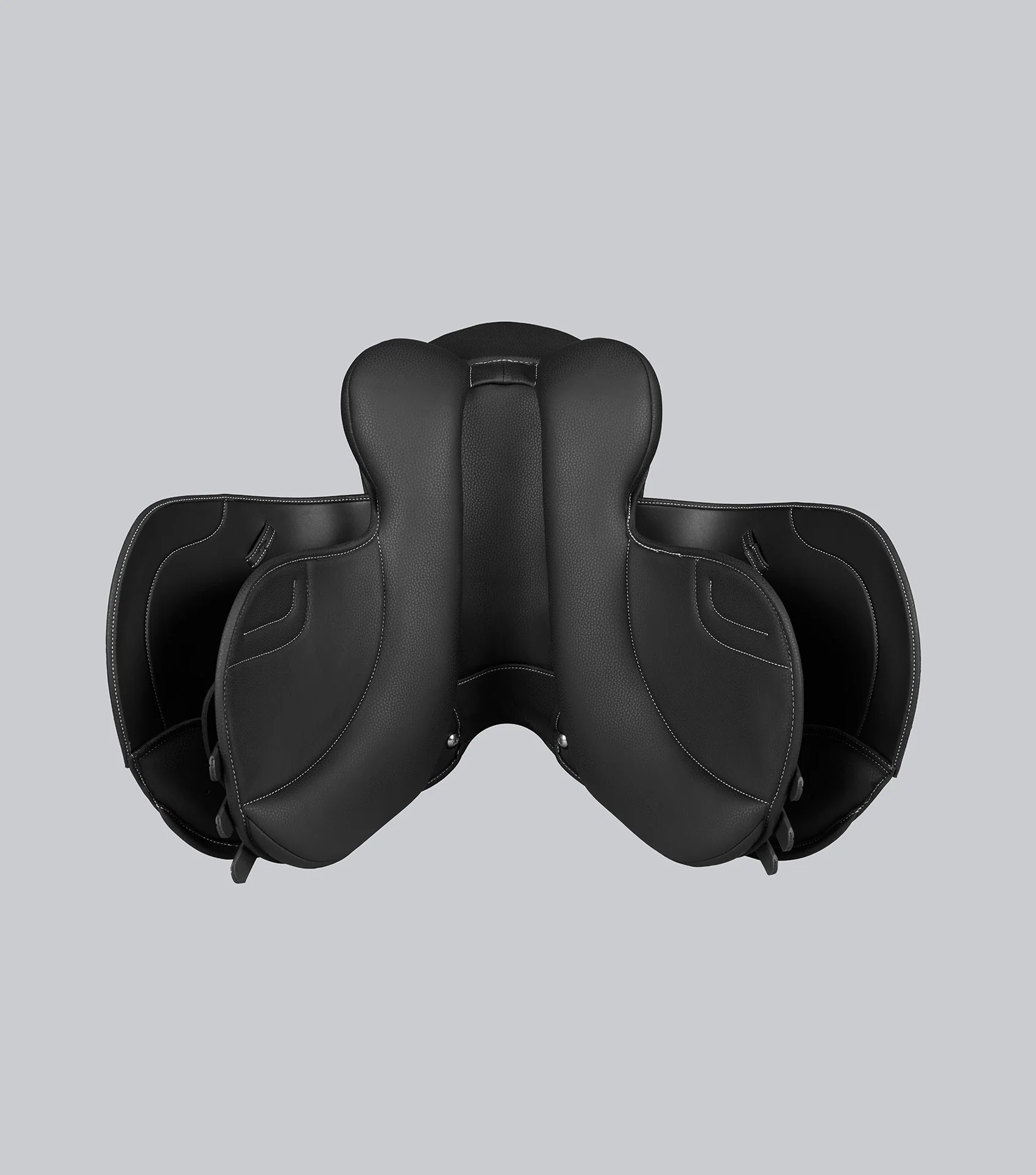 Biarritz Synthetic Pony GP/Jump Saddle Black - Image 6
