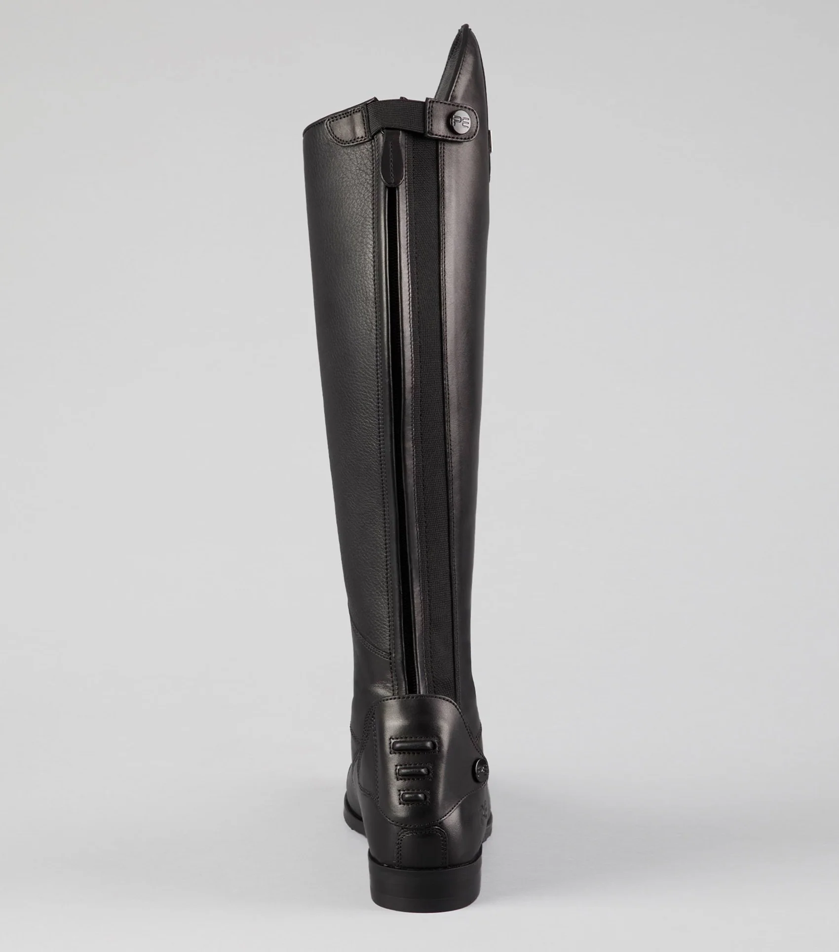 Botero Mens Tall Leather Field Boot Black - Image 3