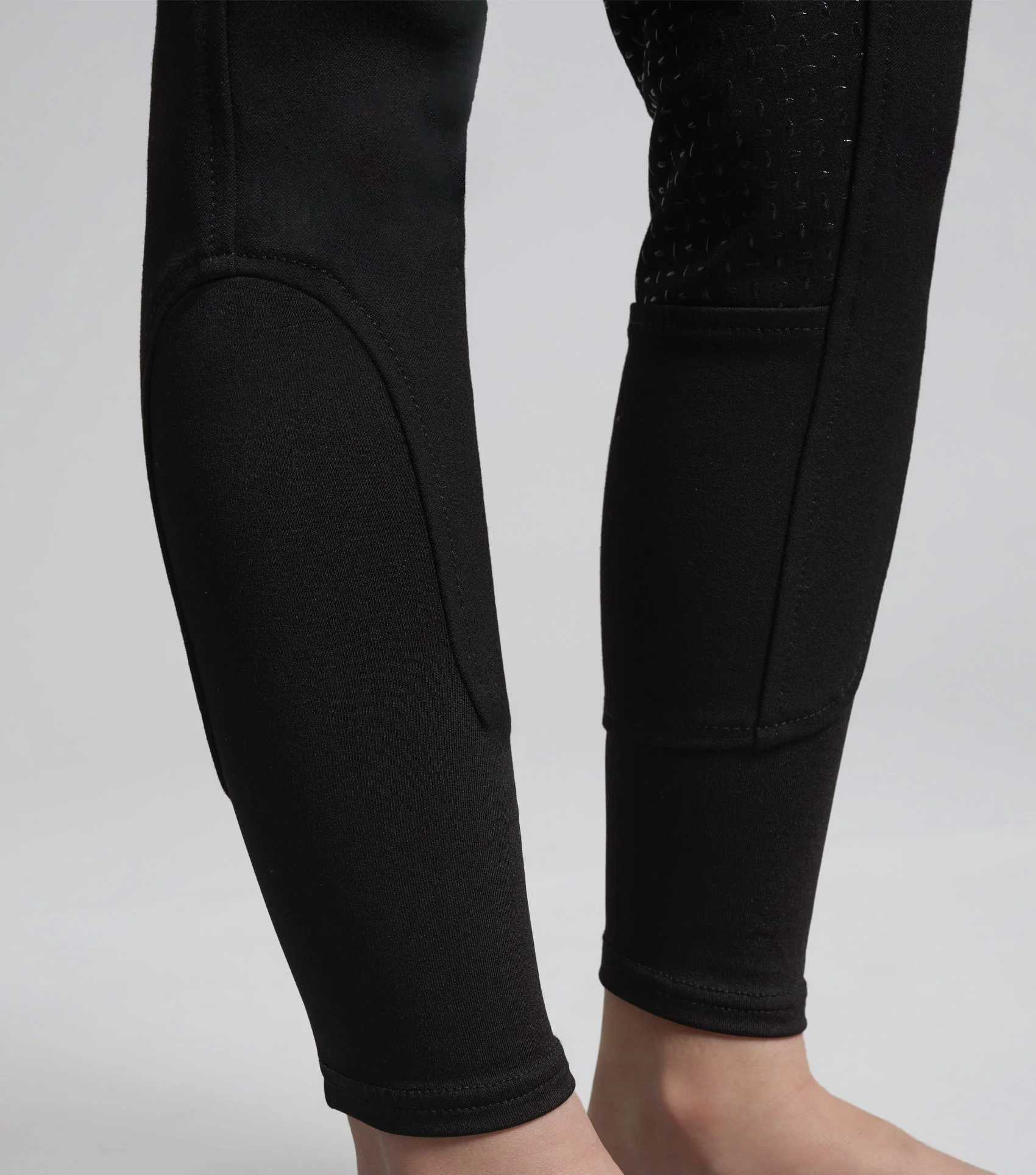 Brava Girls Full Seat Gel Riding Breeches Black - Image 6
